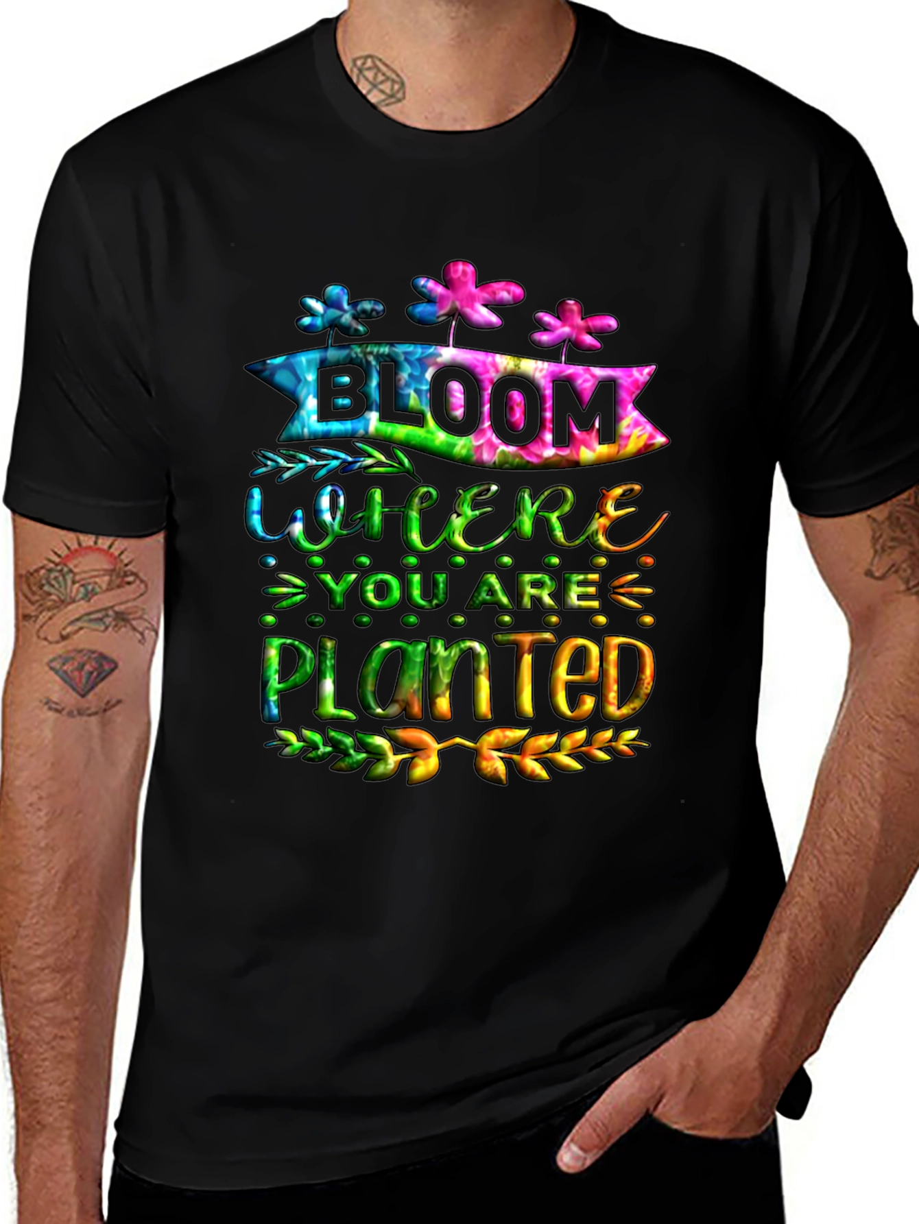 Bloom Where You Are Planted Graphic Tee