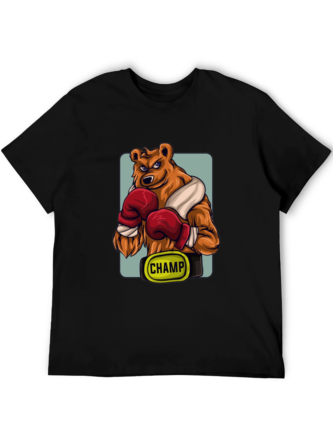 Boxing Bear Champ Graphic T-Shirt