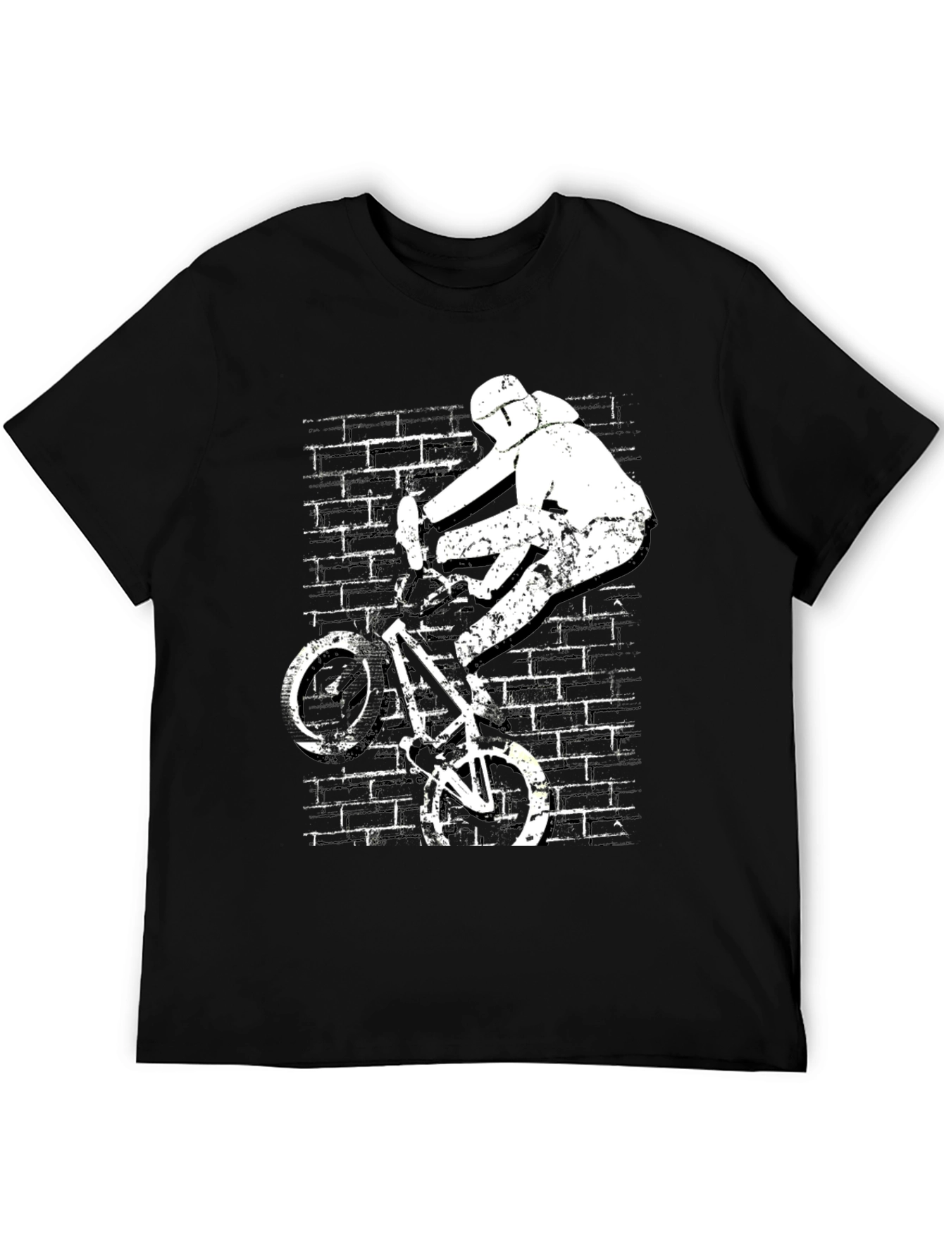 BMX Bike Stunt Graphic T-Shirt - Urban Style Tee