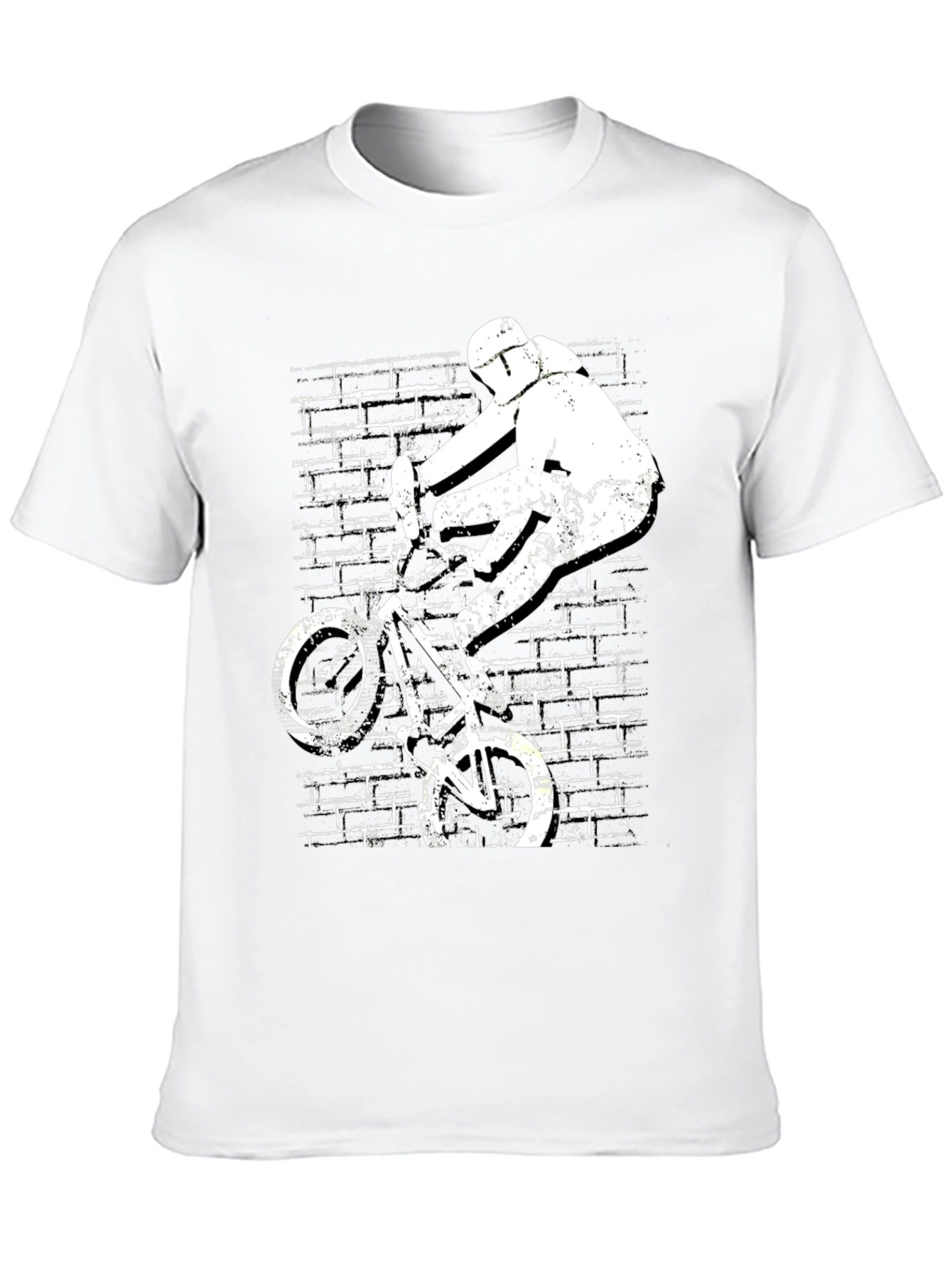 BMX Bike Stunt Graphic T-Shirt - Urban Style Tee