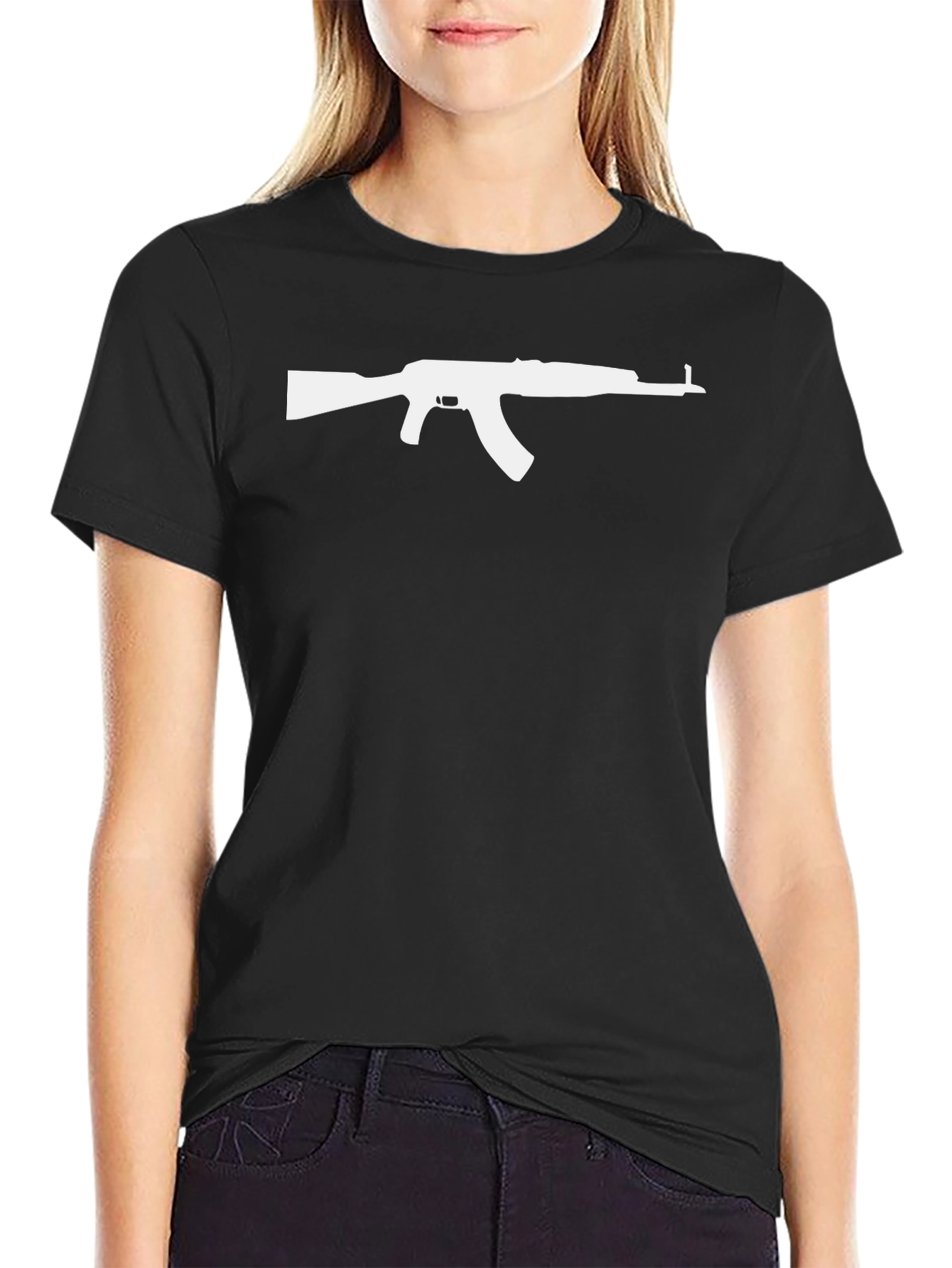AK-47 Graphic T-Shirt - Bold Statement Tee