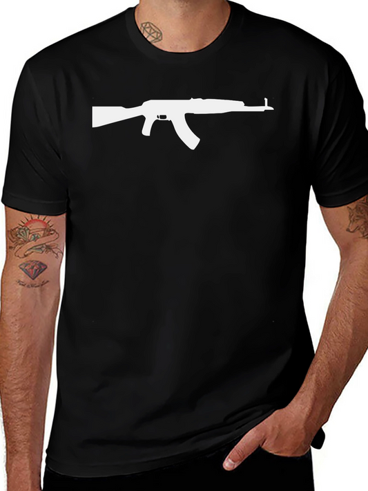 AK-47 Graphic T-Shirt - Bold Statement Tee