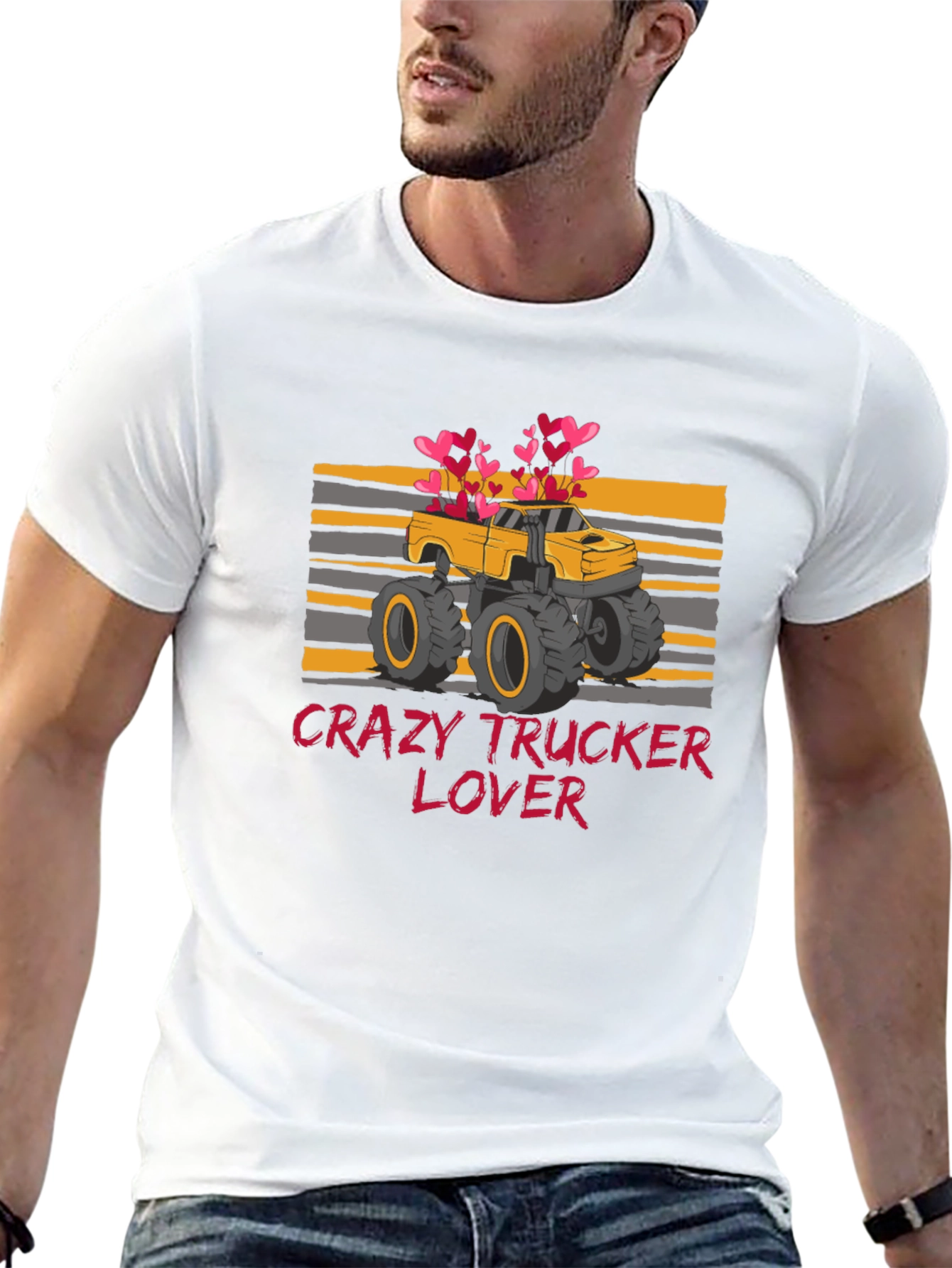 Crazy Trucker Lover T-Shirt