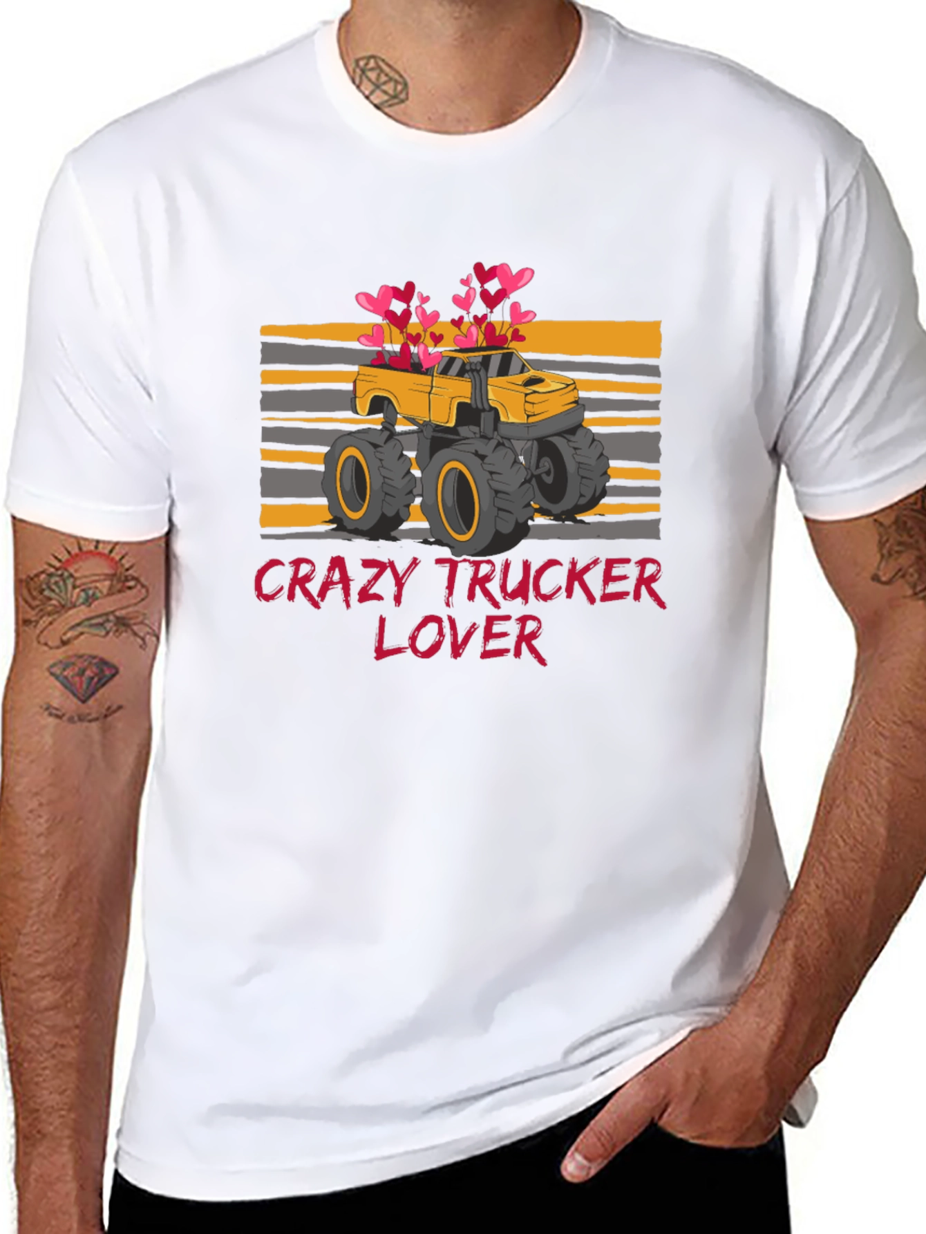 Crazy Trucker Lover T-Shirt
