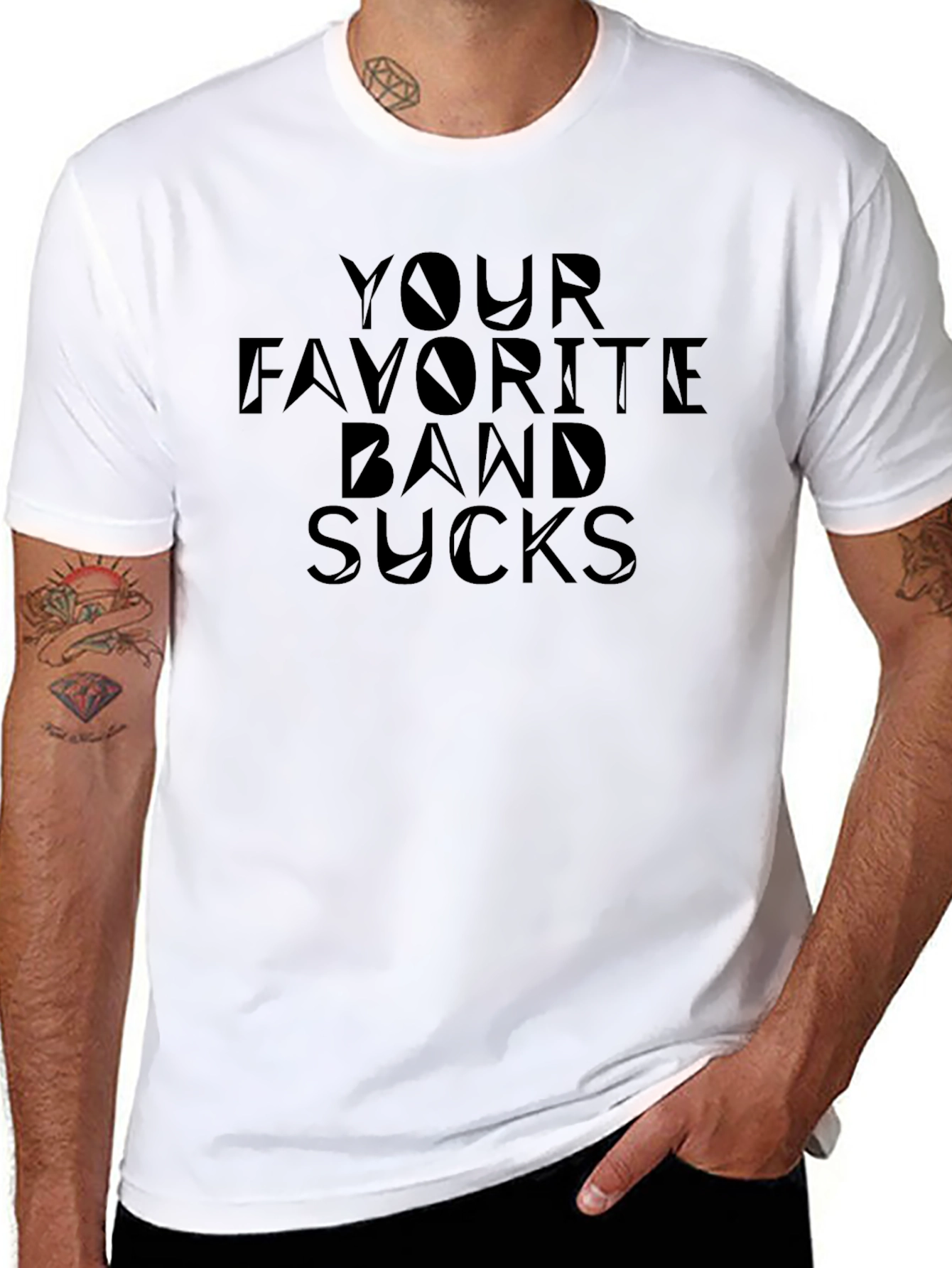Your Favorite Band Sucks Graphic Tee