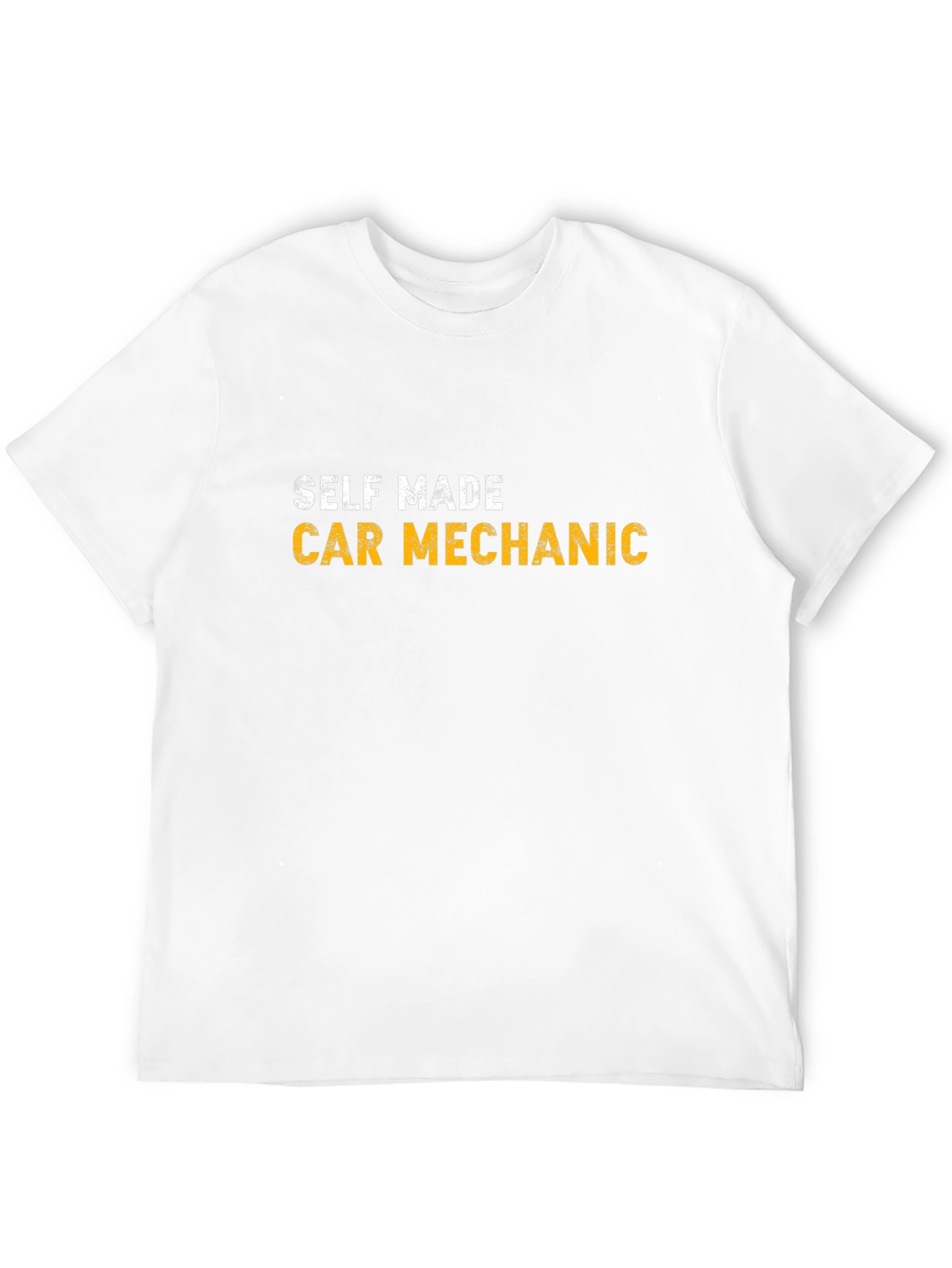 Self Made Car Mechanic T-Shirt - Black