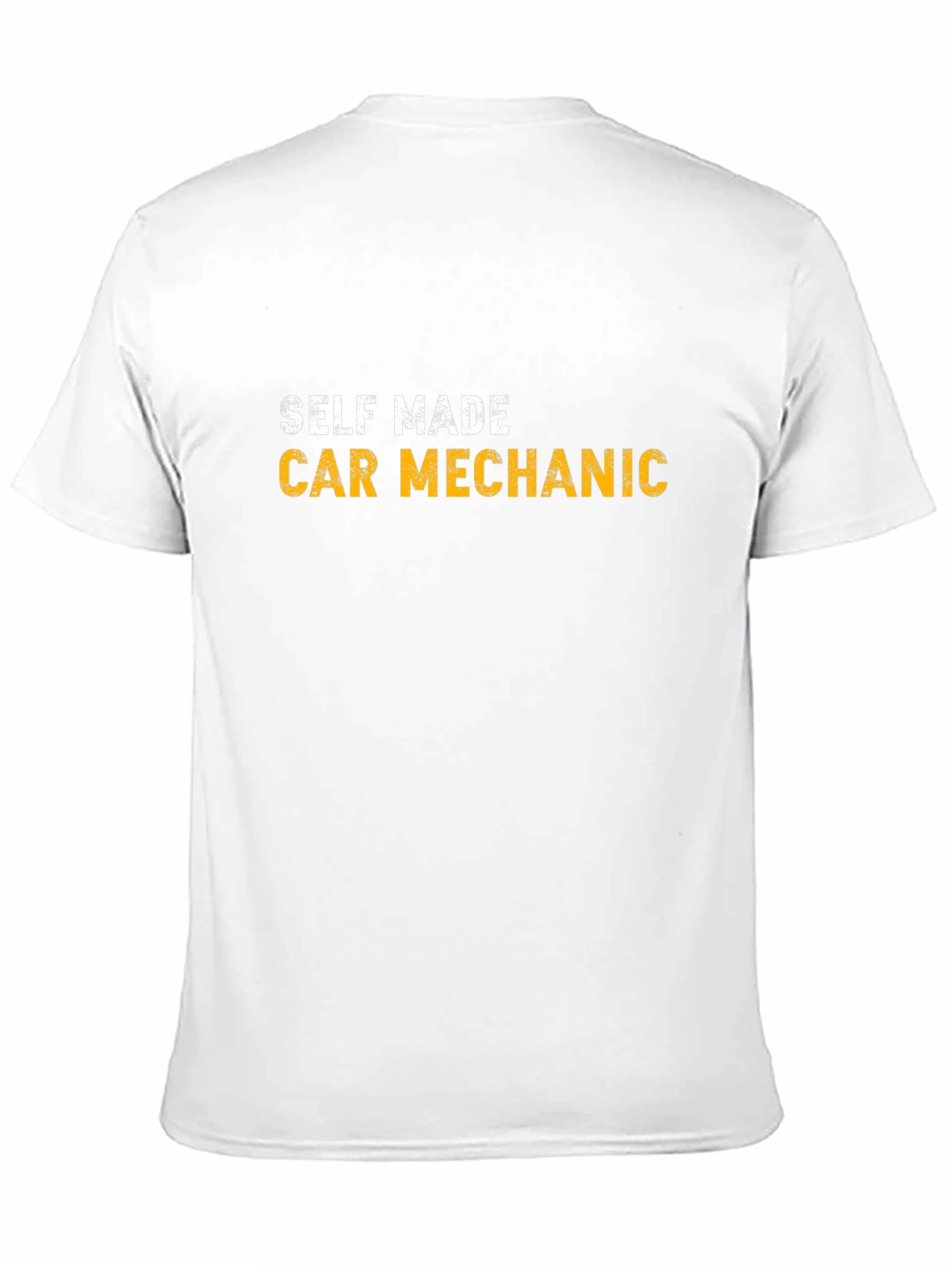 Self Made Car Mechanic T-Shirt - Black