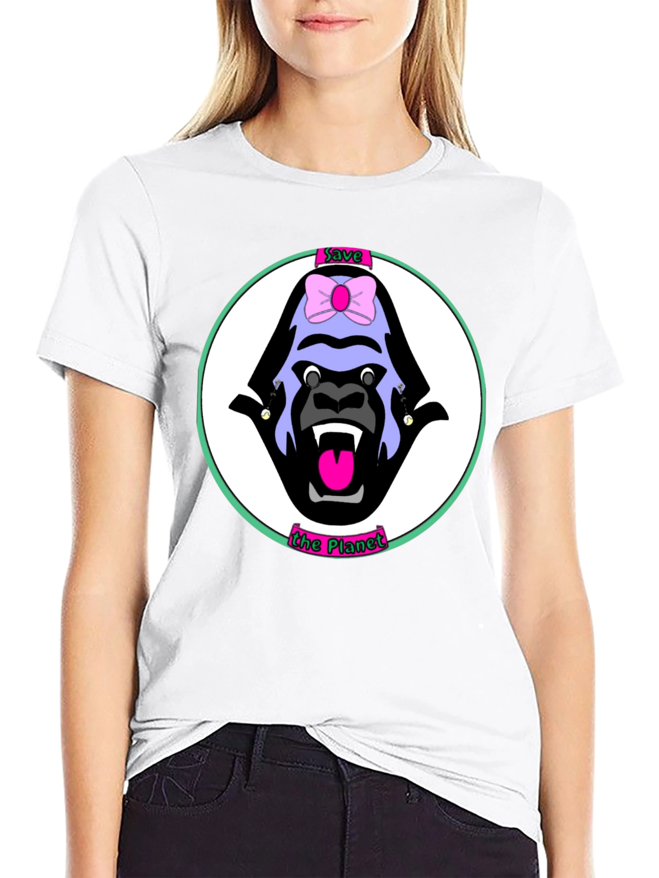 Save the Planet Gorilla T-Shirt