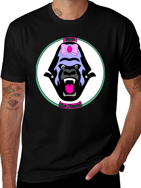 Save the Planet Gorilla T-Shirt
