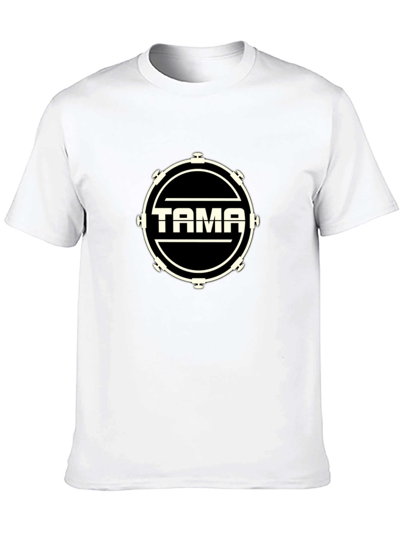 Tama Drums Logo Black T-Shirt