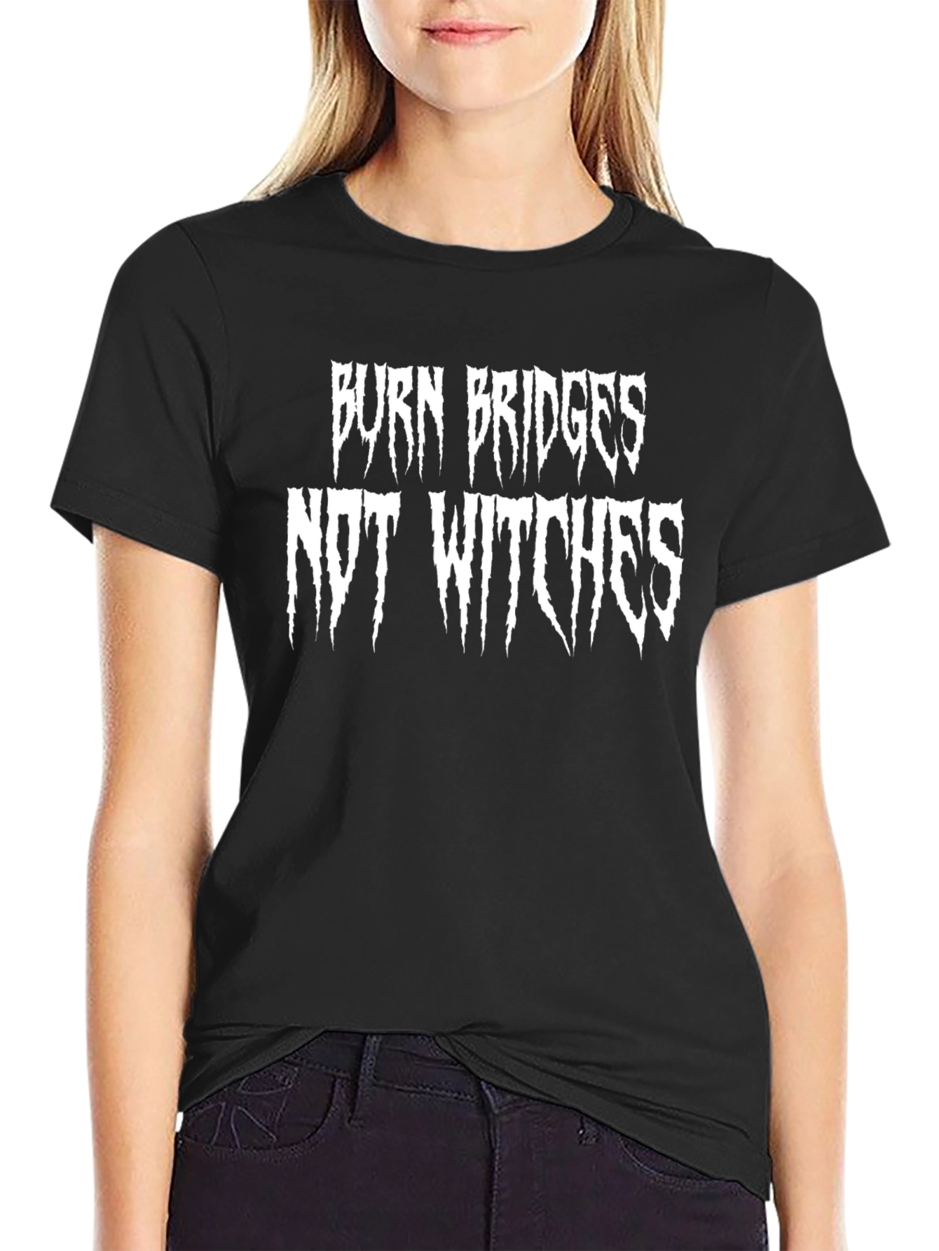 Burn Bridges Not Witches T-Shirt