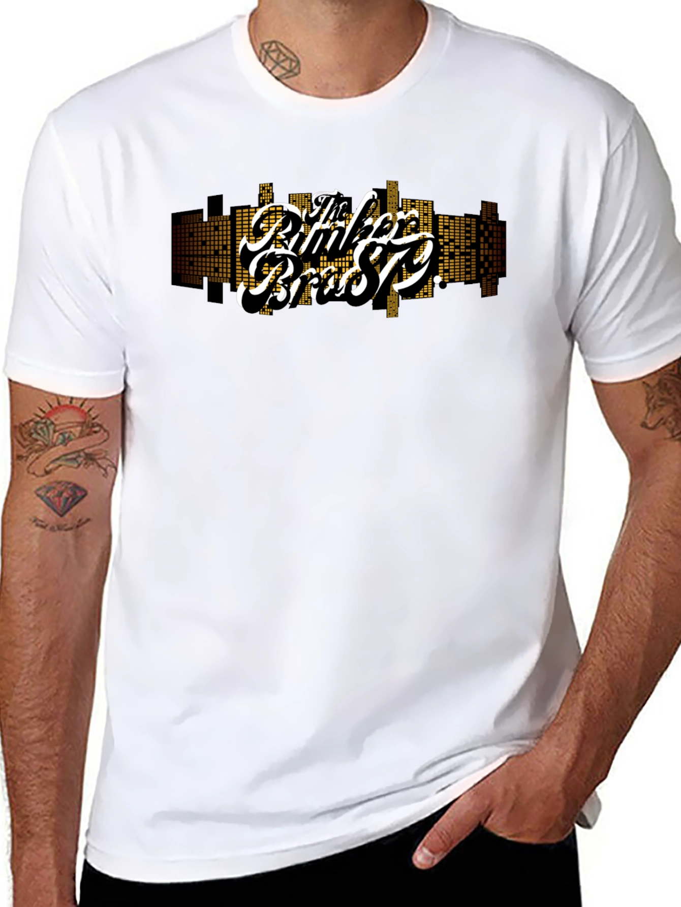 The Bittleker Bros. Cityscape T-Shirt - Black