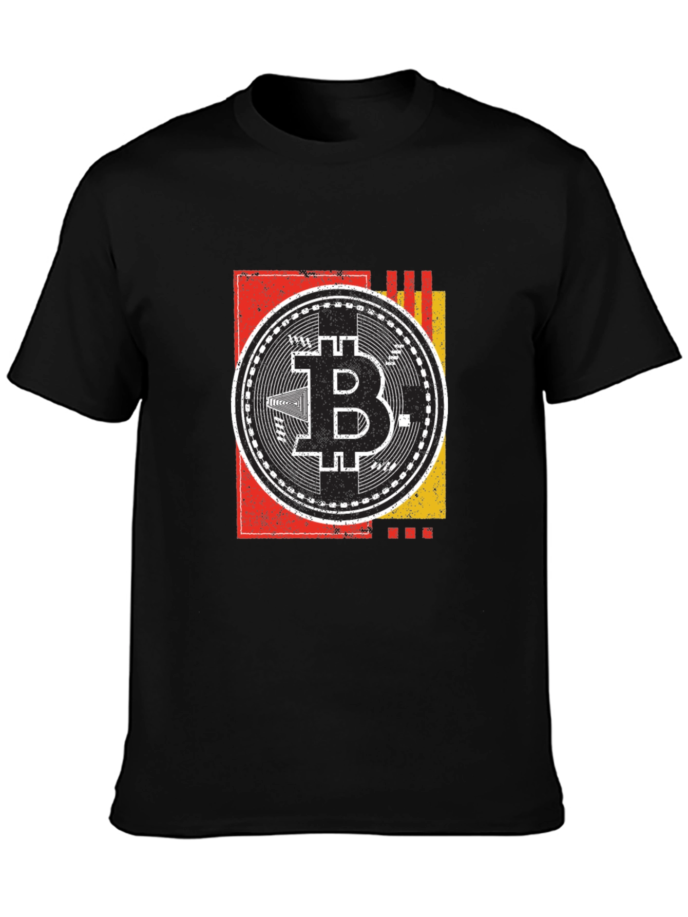 Bitcoin Crypto Black T-Shirt