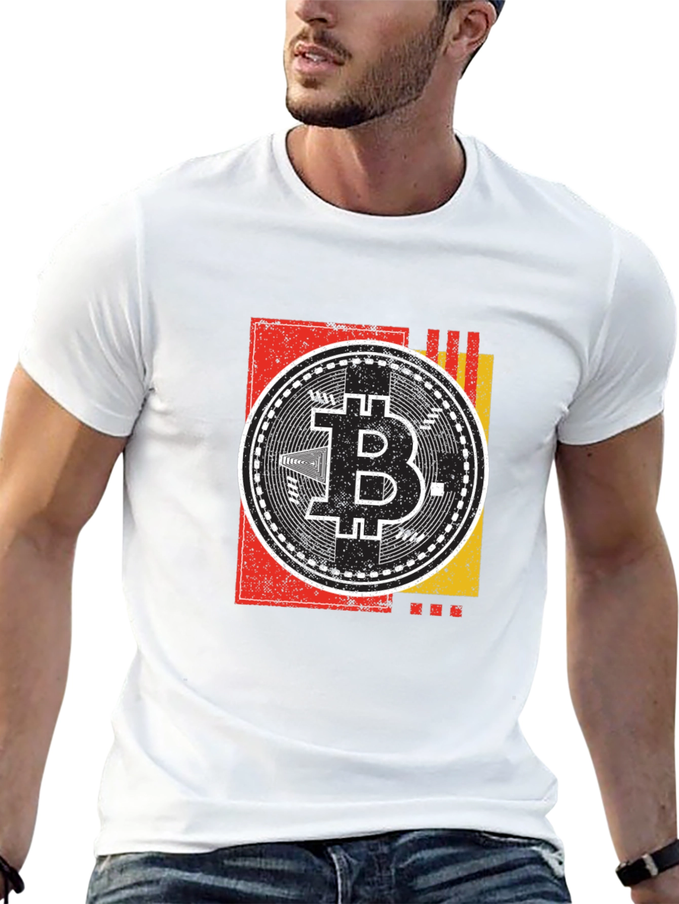 Bitcoin Crypto Black T-Shirt