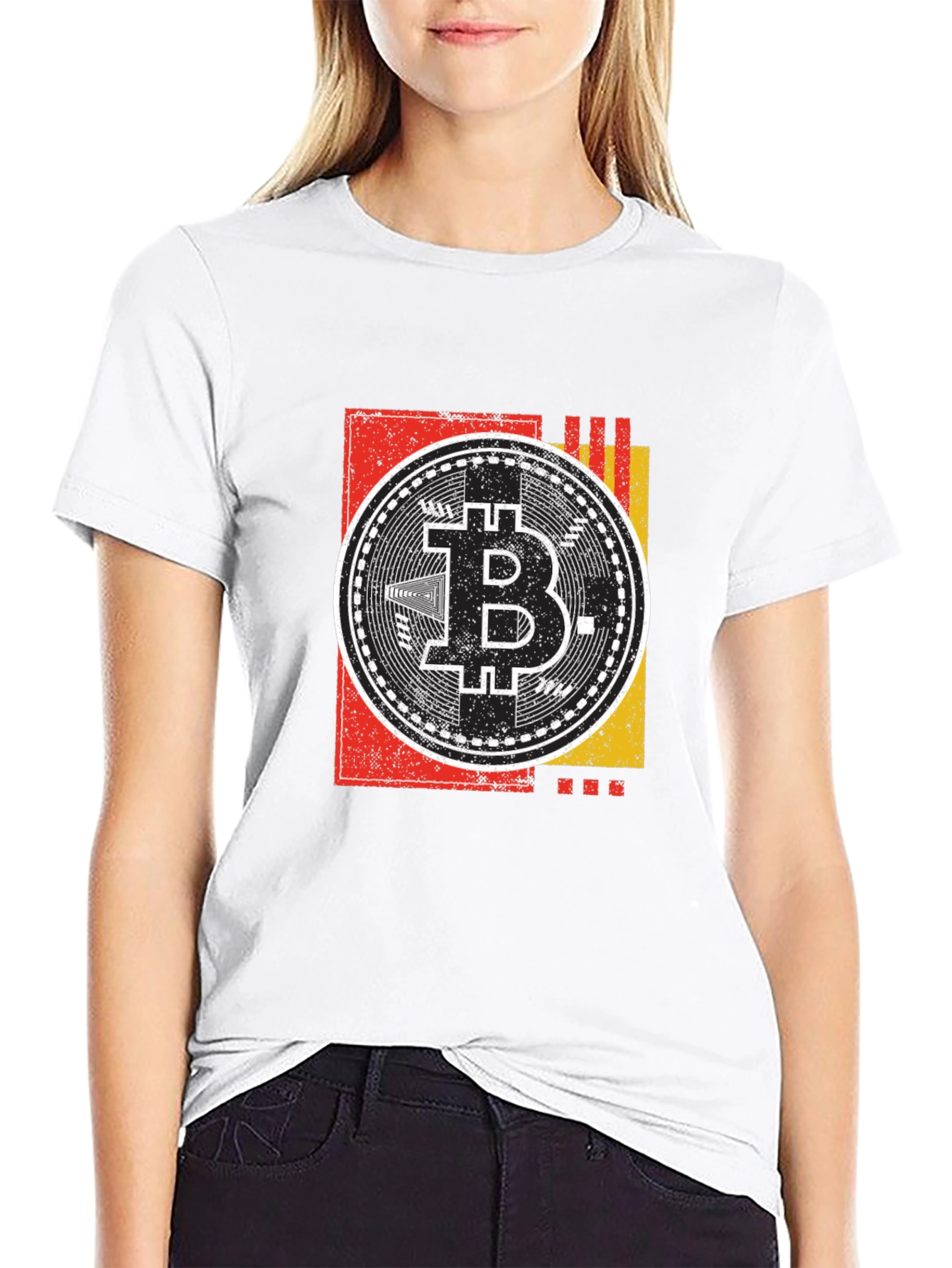 Bitcoin Crypto Black T-Shirt