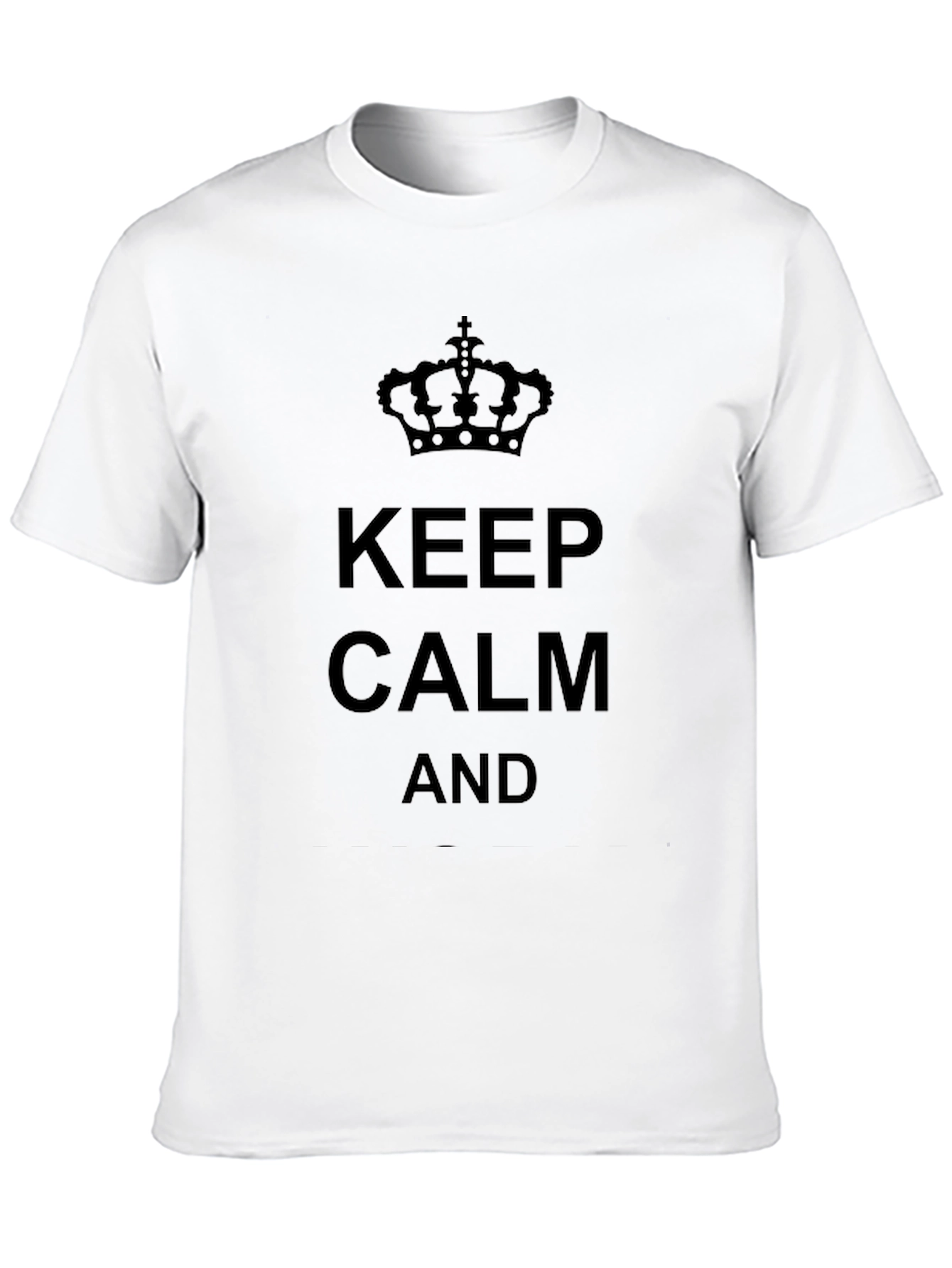 Keep Calm T-Shirt - Black