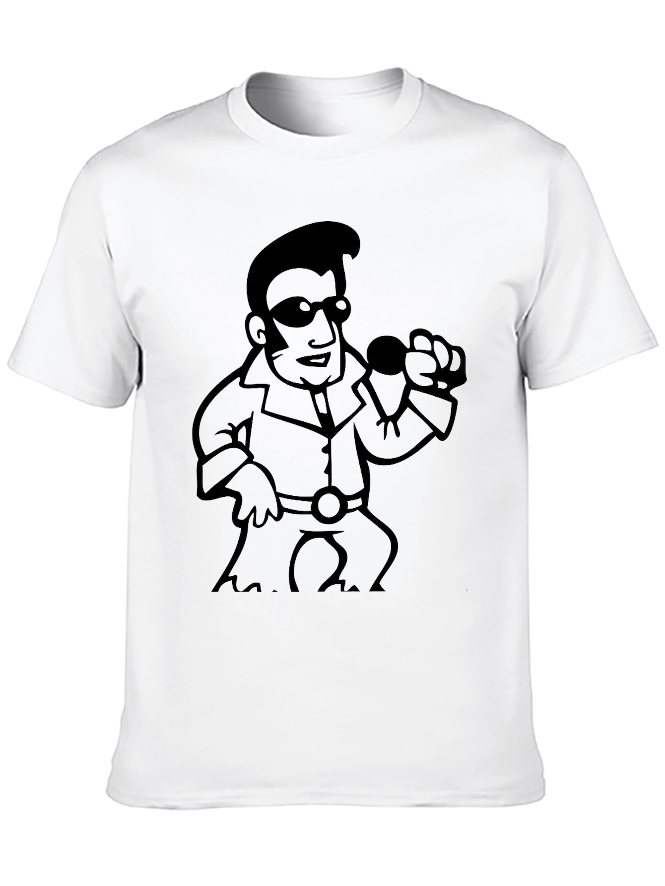 Elvis Style Graphic T-Shirt