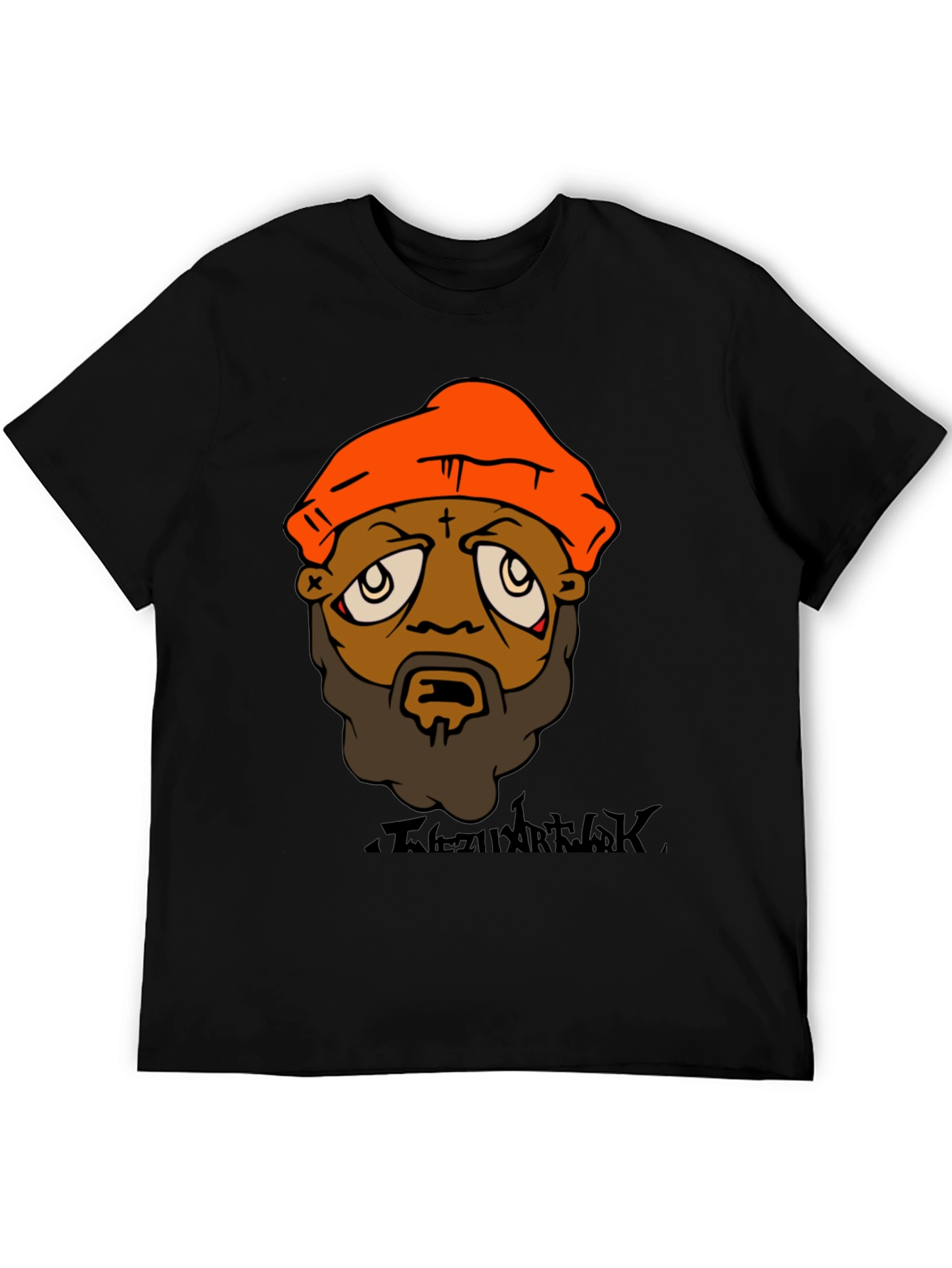Cartoon Face Graphic Tee