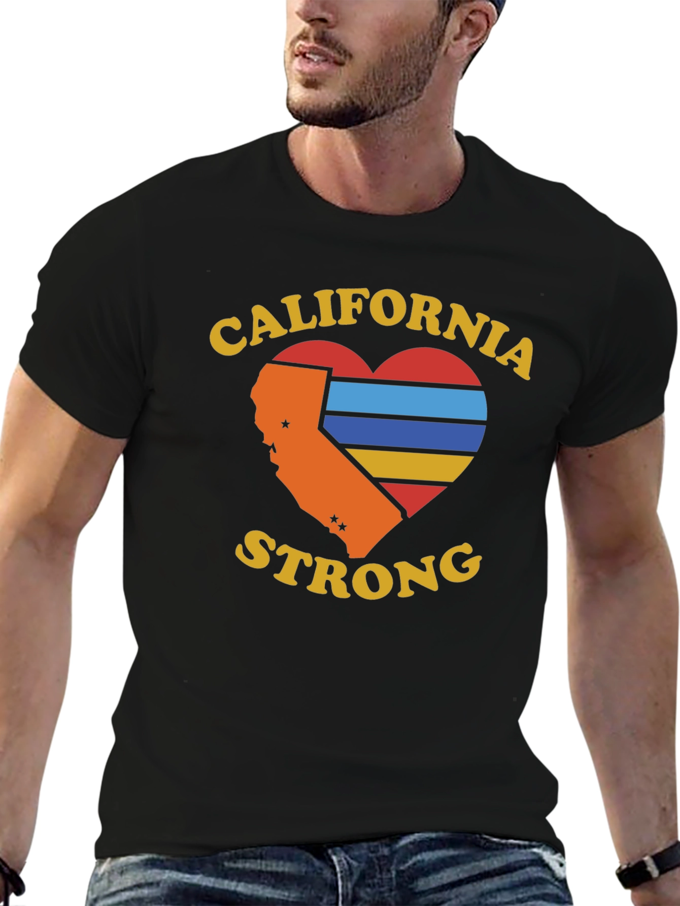 California Strong Graphic T-Shirt