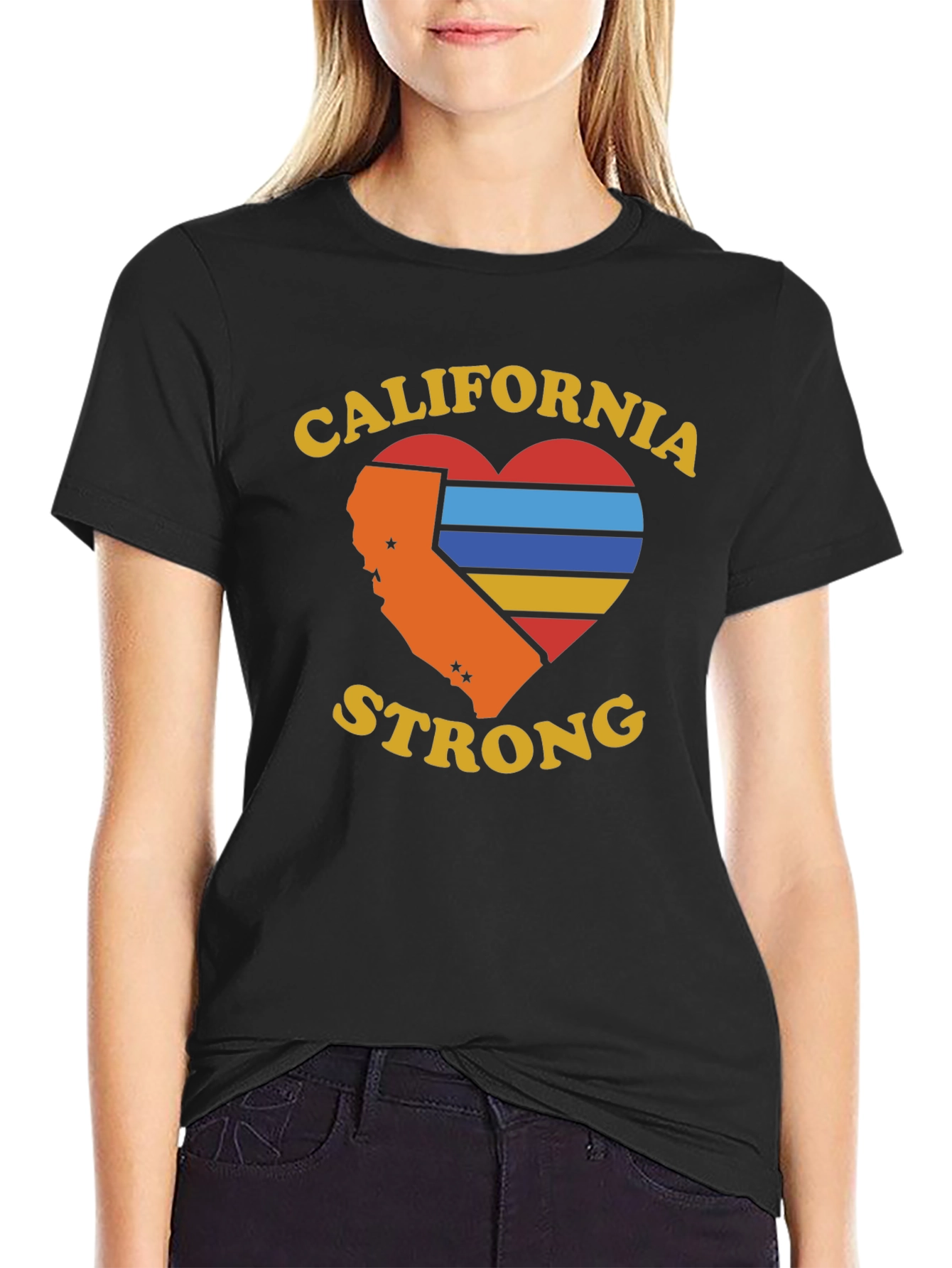 California Strong Graphic T-Shirt