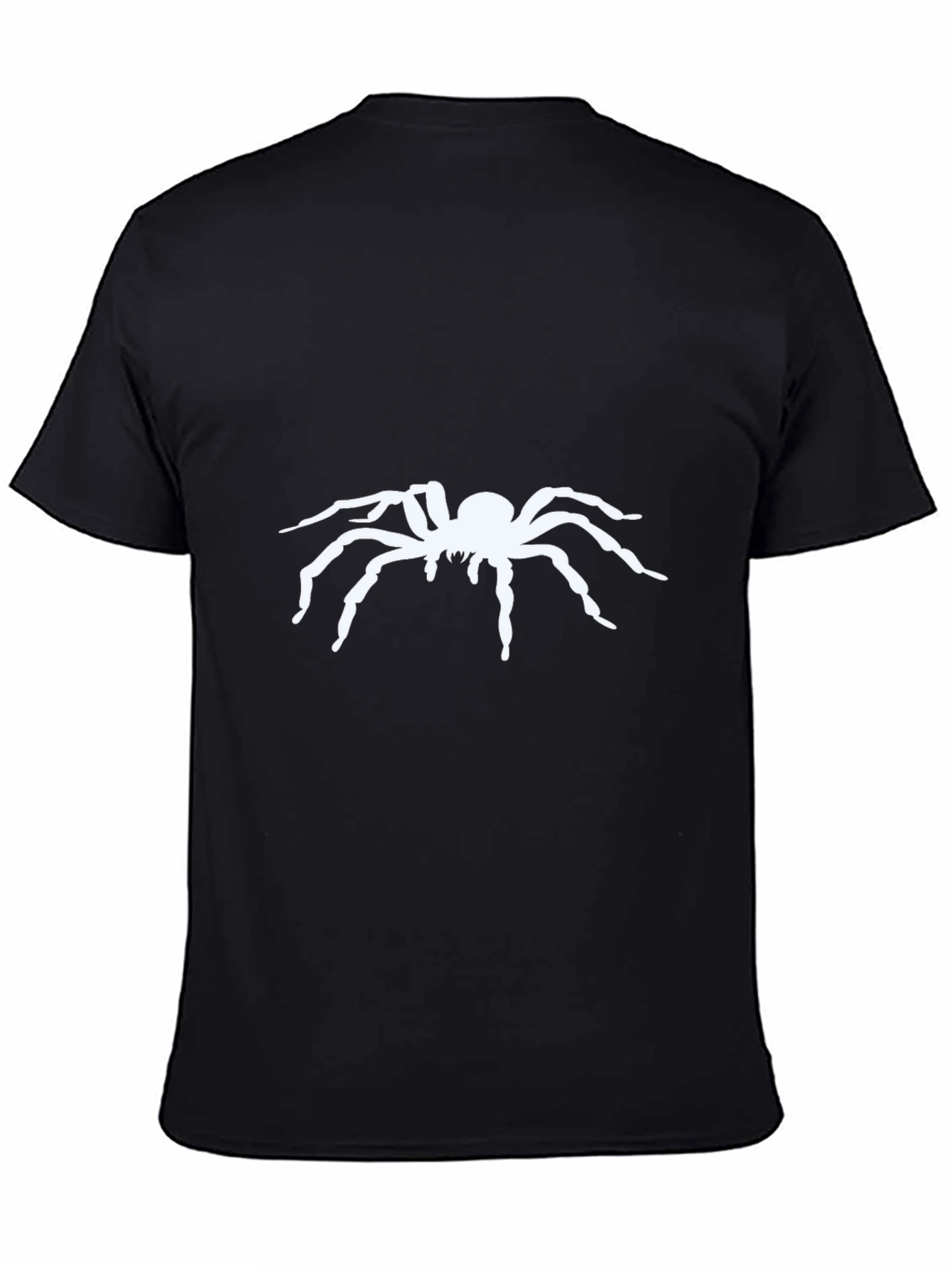 Spider Graphic Black T-Shirt for Men