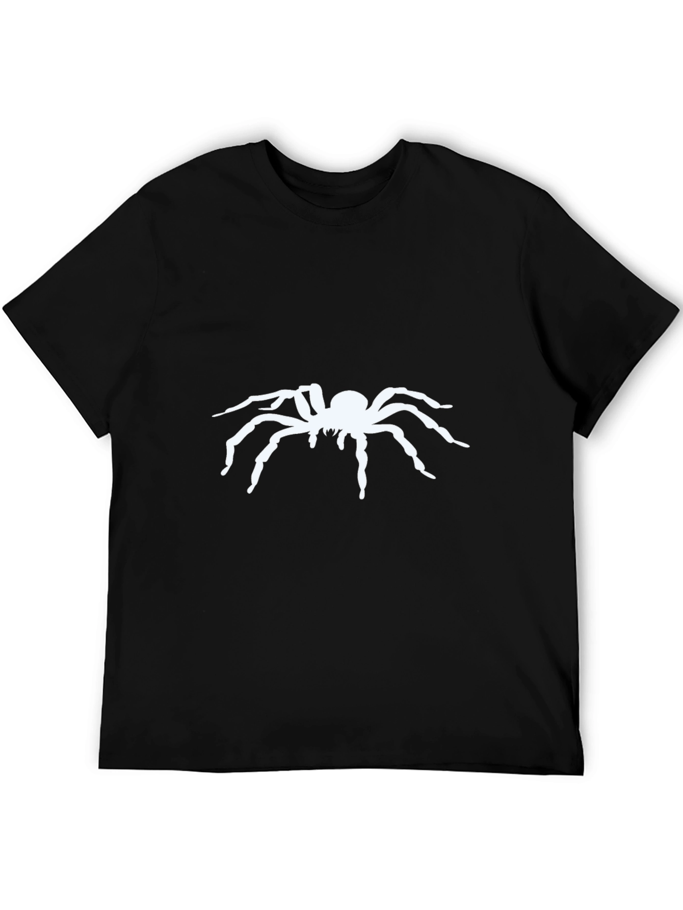 Spider Graphic Black T-Shirt for Men
