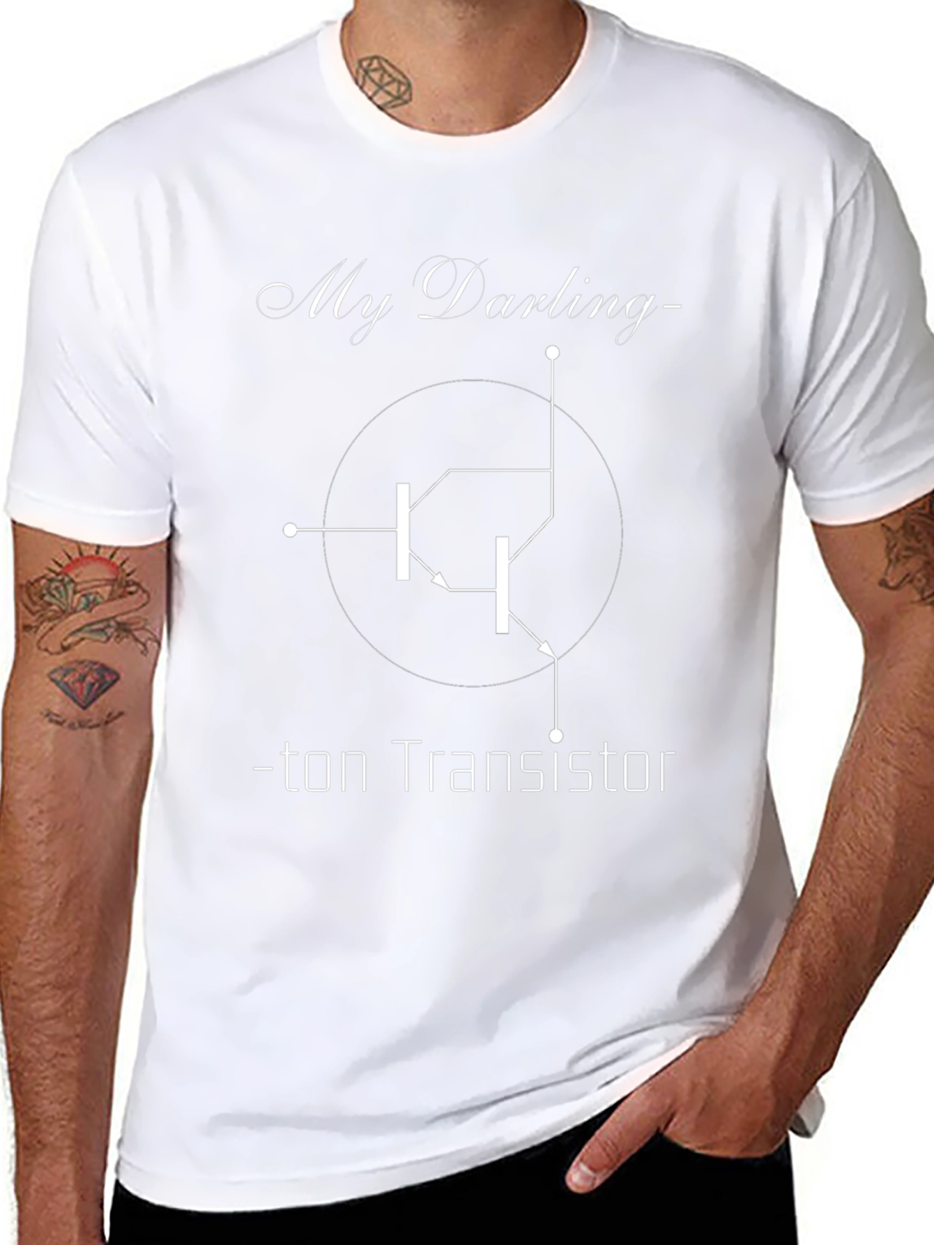 Darlington Transistor Circuit T-Shirt