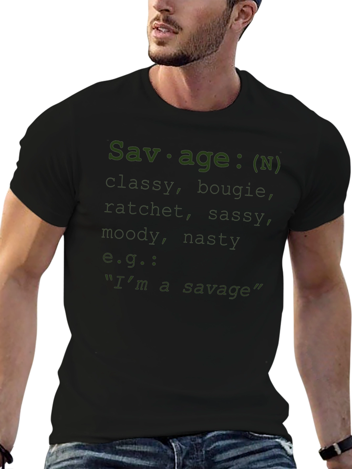 Savage Definition T-Shirt - Classy Bougie & Sassy Style