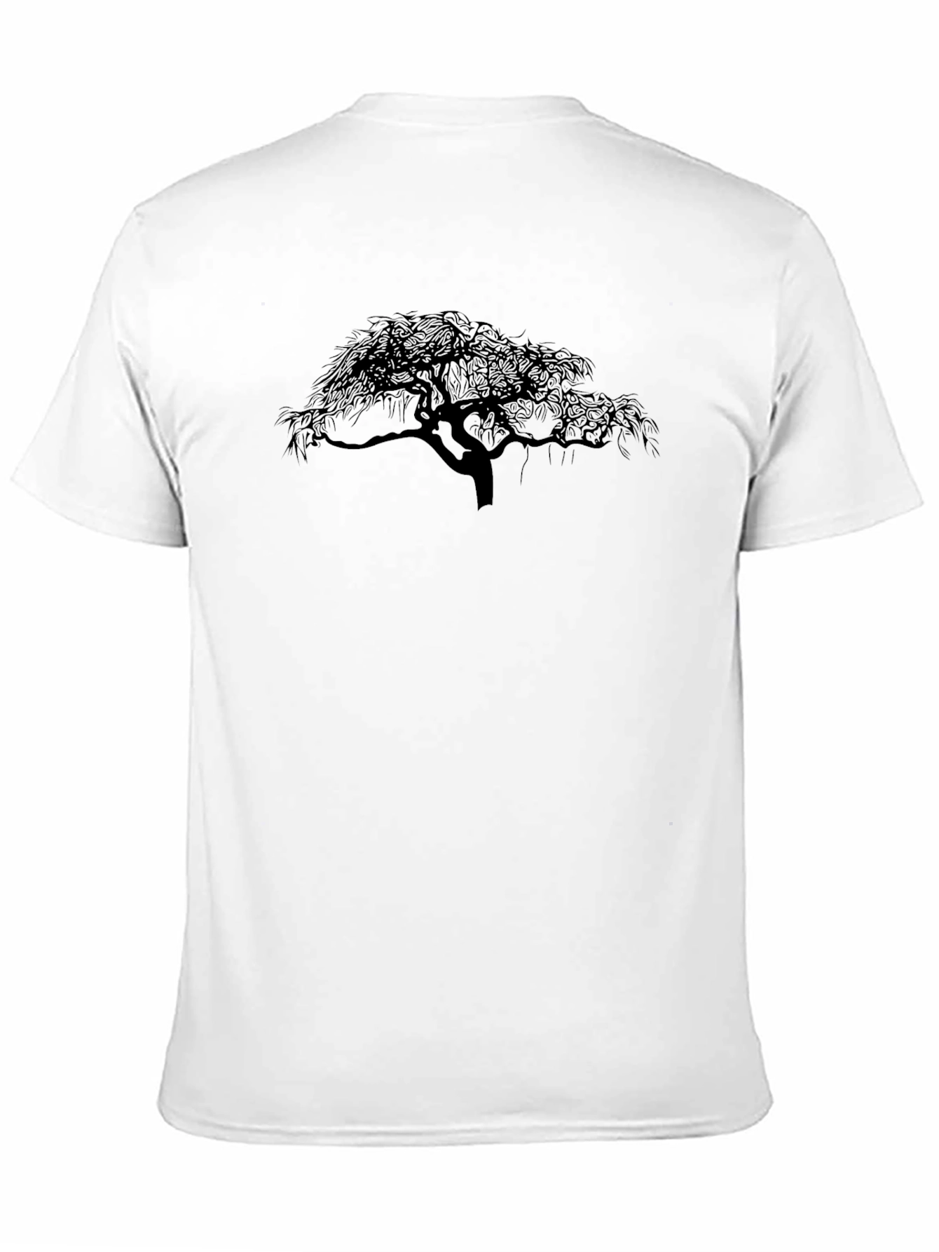 Black Tree Graphic Tee - Casual Style