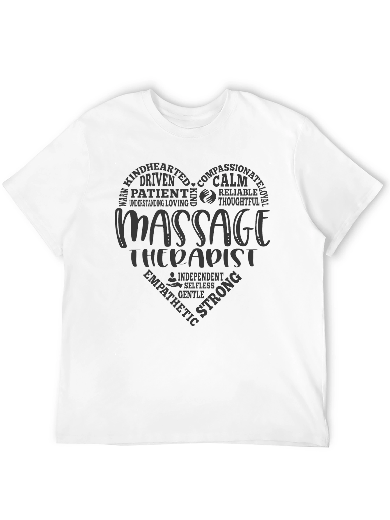 Massage Therapist Heart T-Shirt