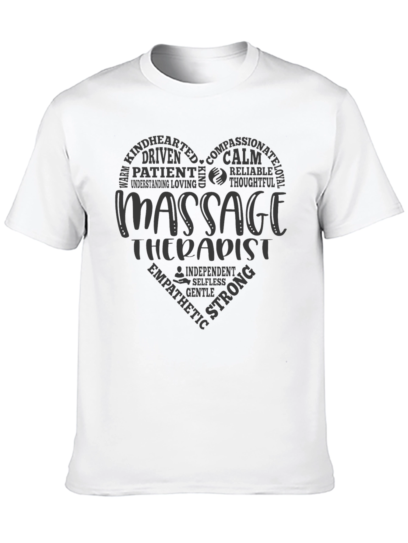Massage Therapist Heart T-Shirt
