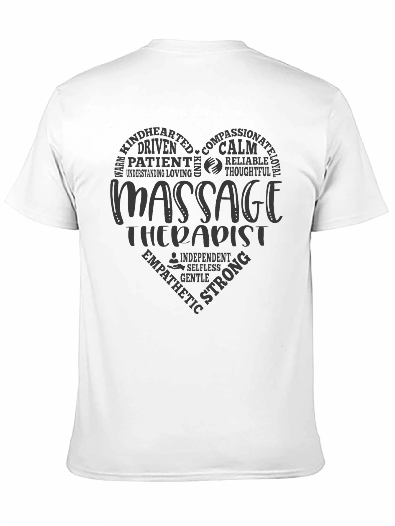 Massage Therapist Heart T-Shirt