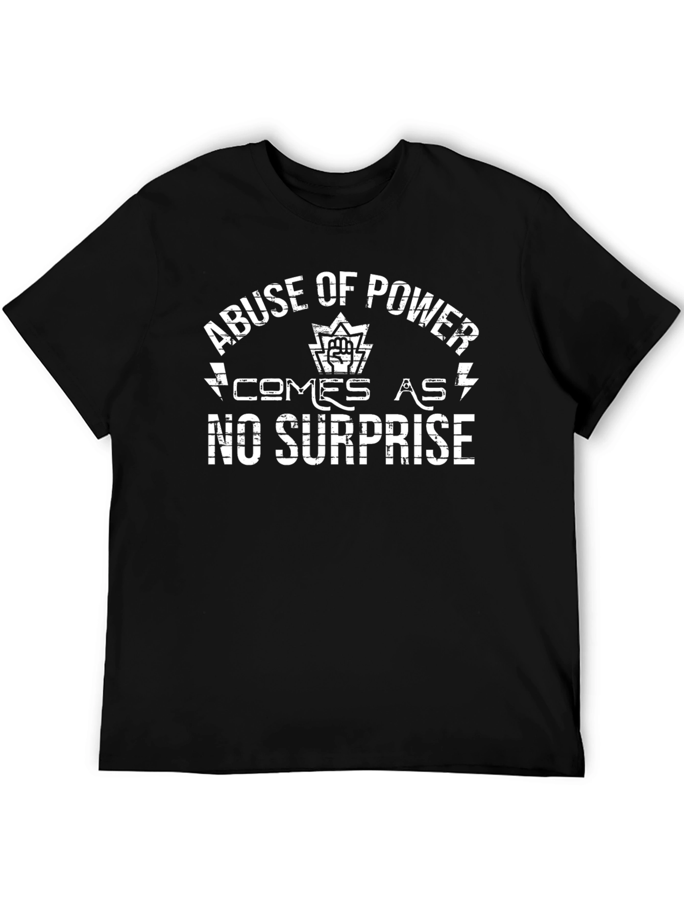 Abuse of Power T-Shirt - Bold Graphic Tee