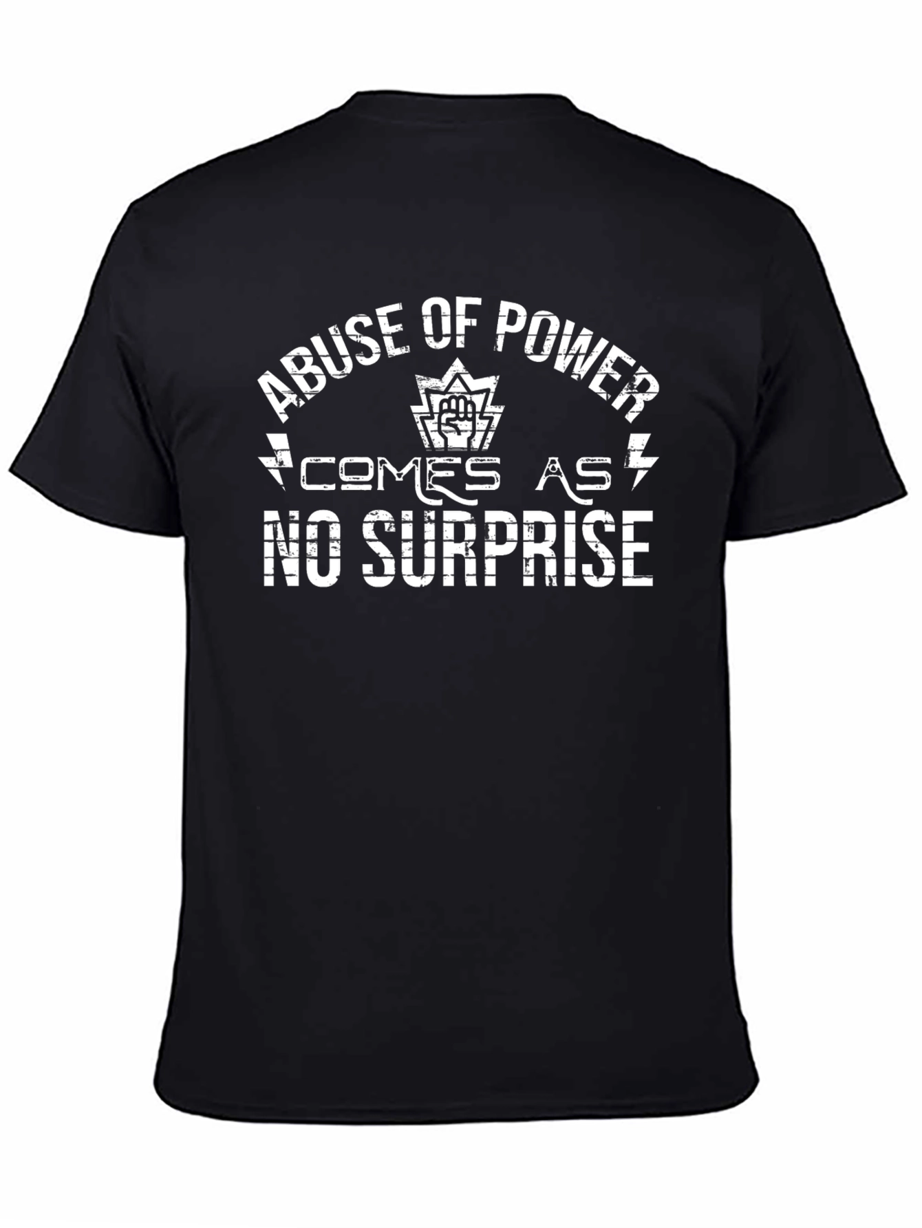 Abuse of Power T-Shirt - Bold Graphic Tee