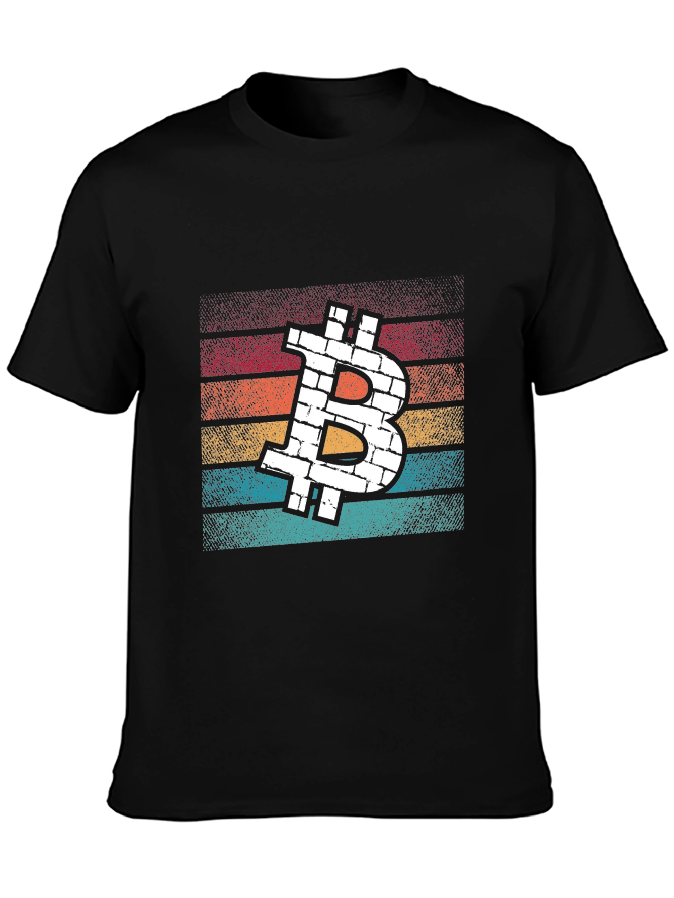 Bitcoin Brick Retro T-Shirt