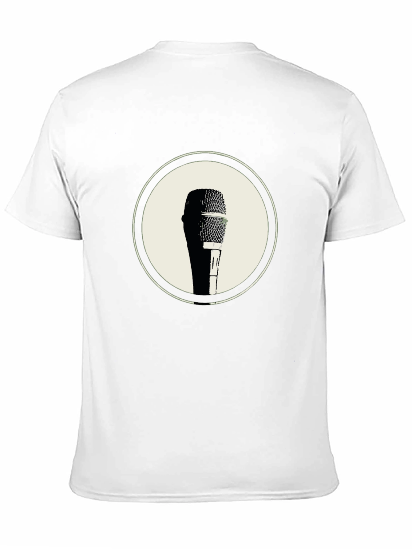 Retro Microphone Graphic Tee