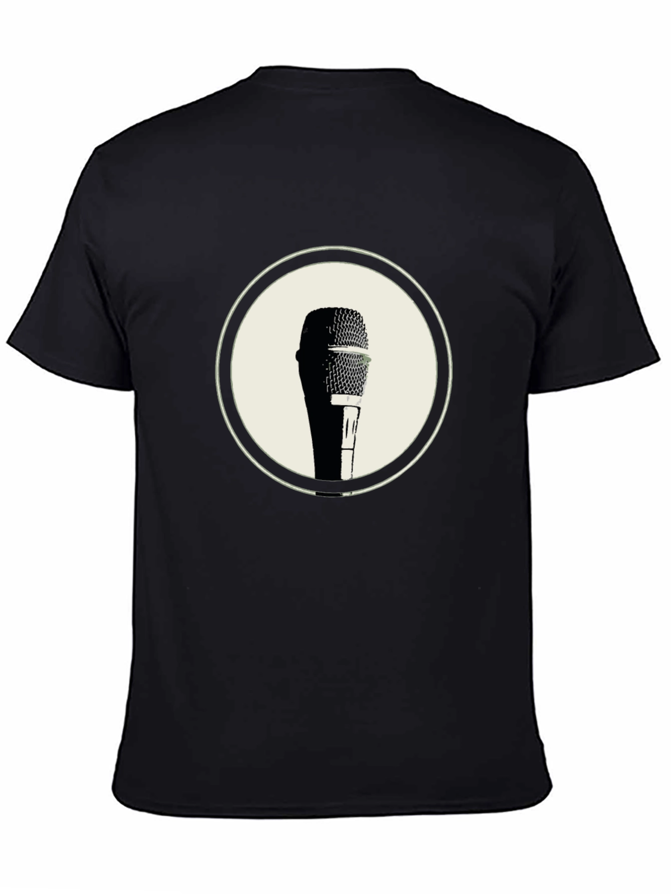 Retro Microphone Graphic Tee