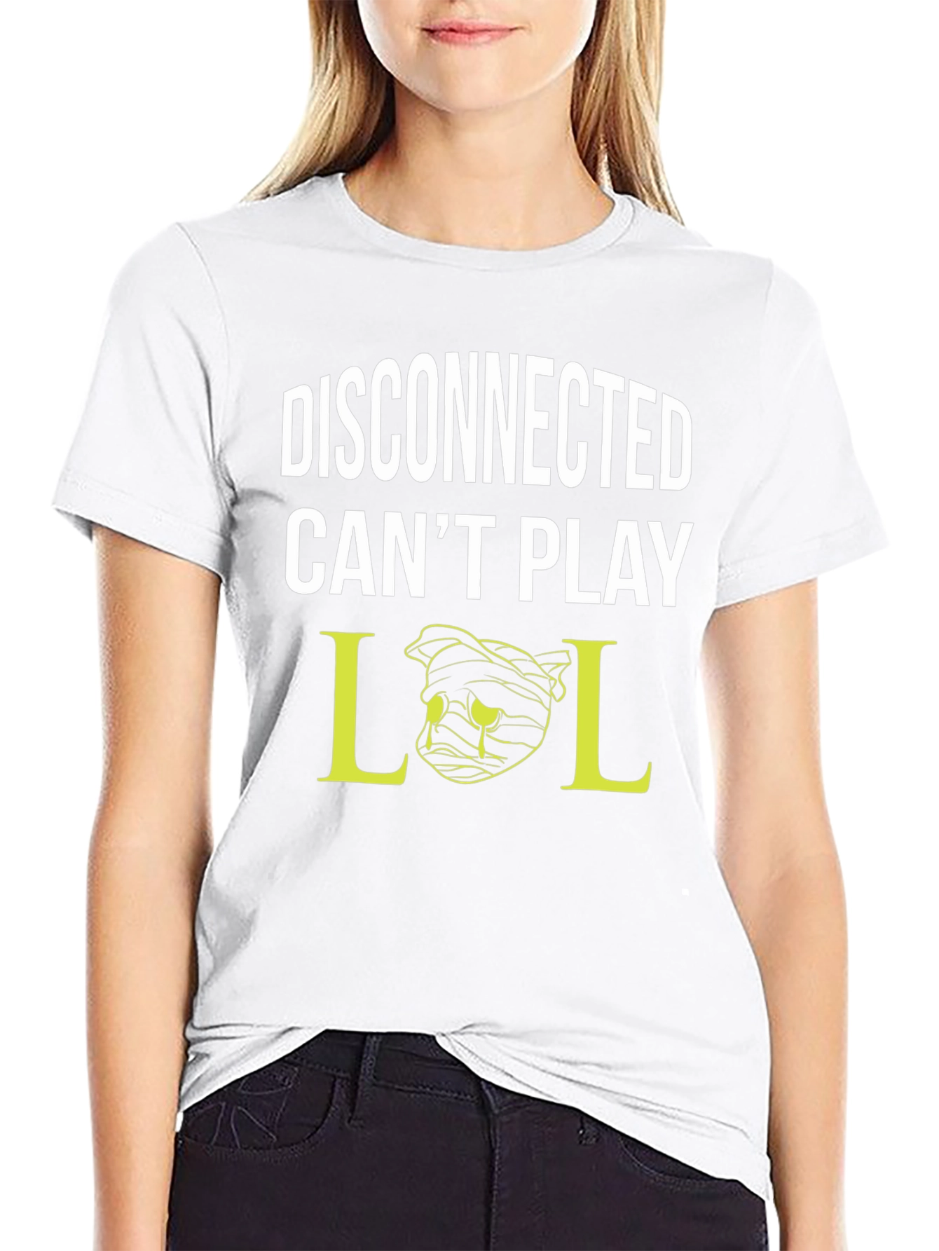 Disconnected Cant Play LOL T-Shirt