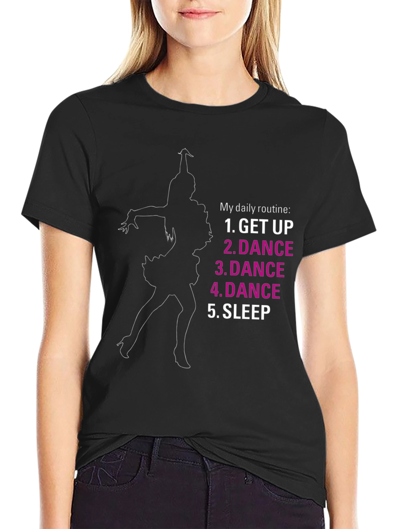 Dance Routine T-Shirt - Dancer Gift