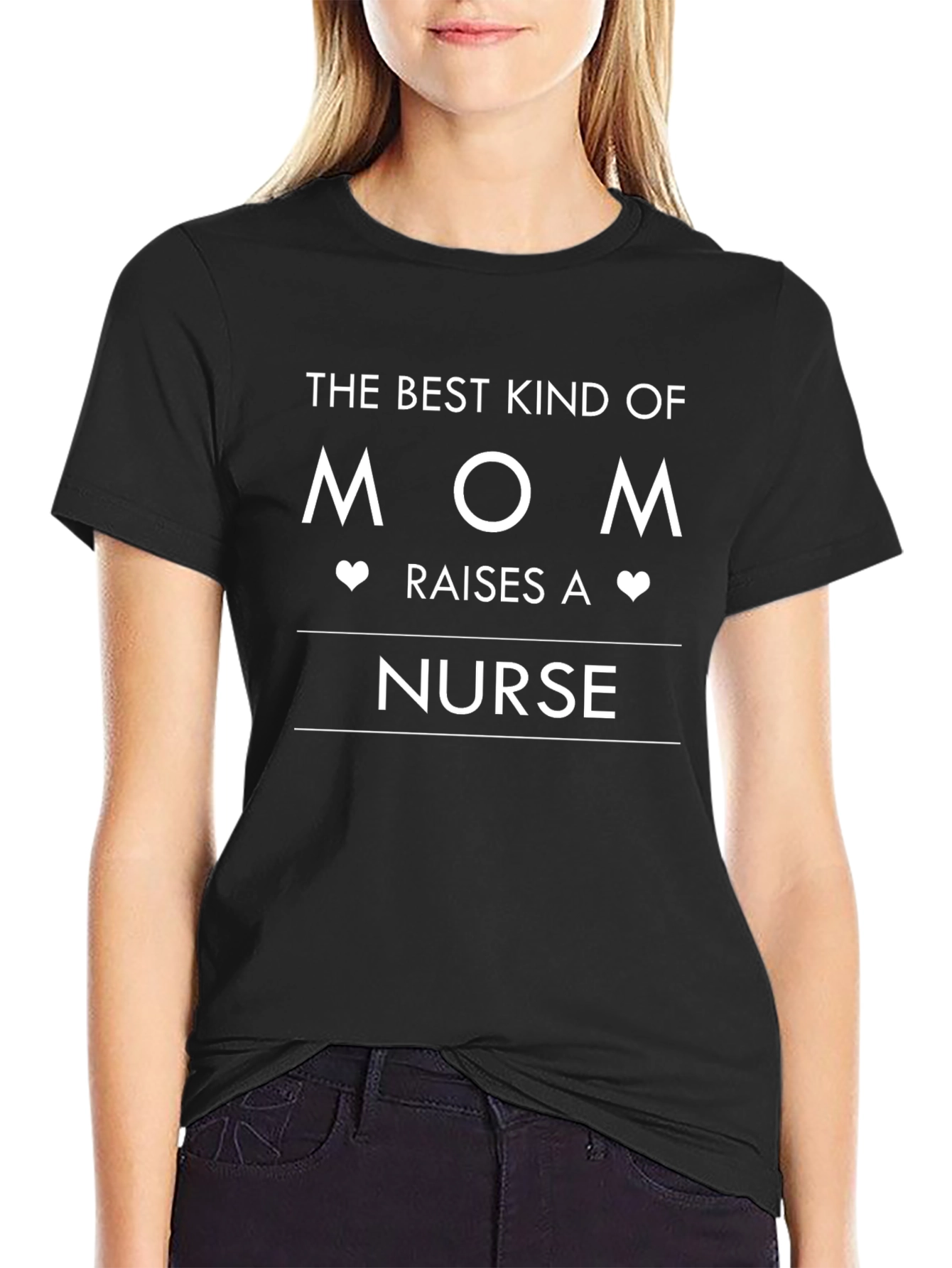Best Kind of Mom Raises A Nurse Graphic Tee