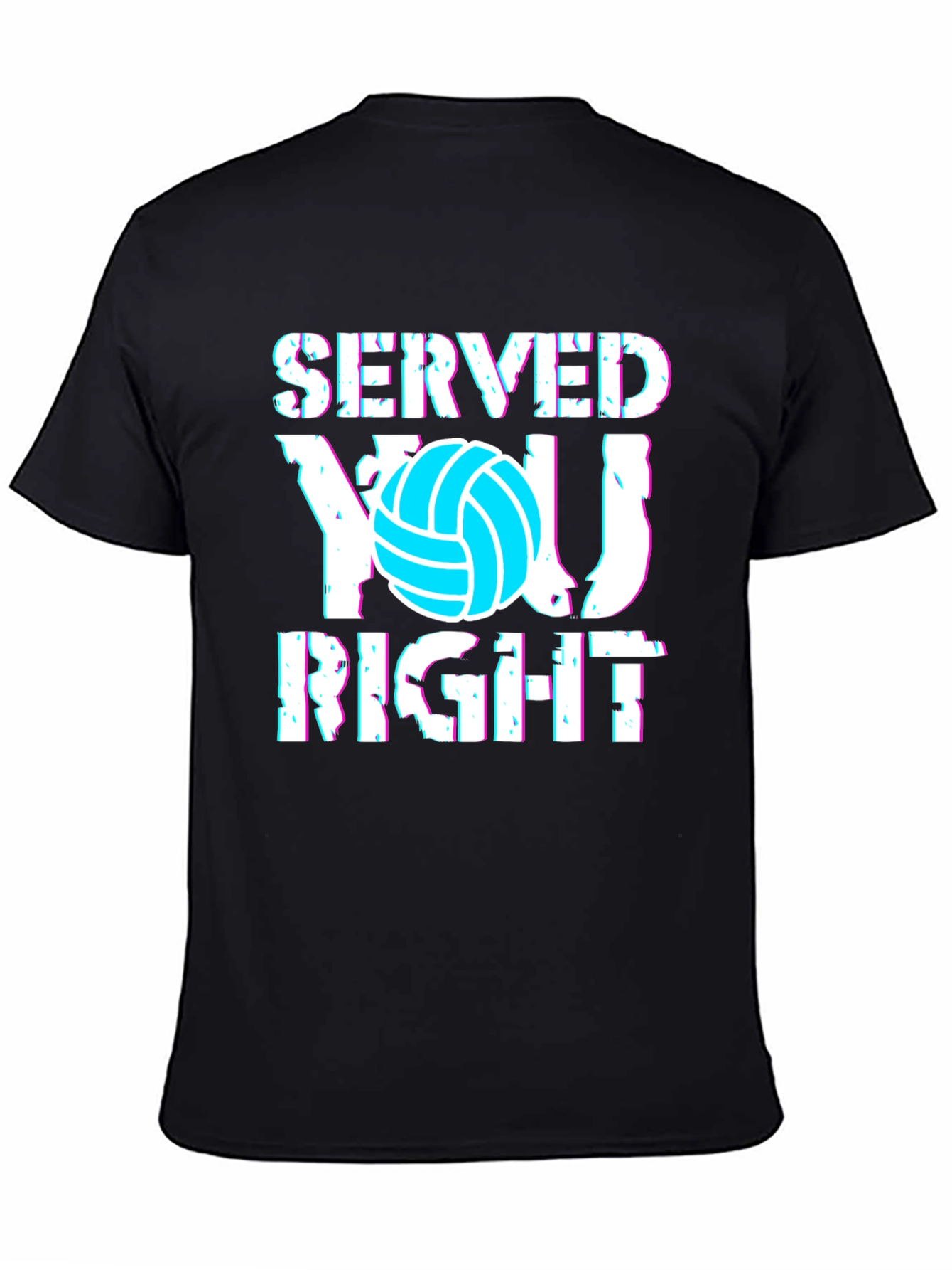 Served You Right Volleyball Graphic Tee