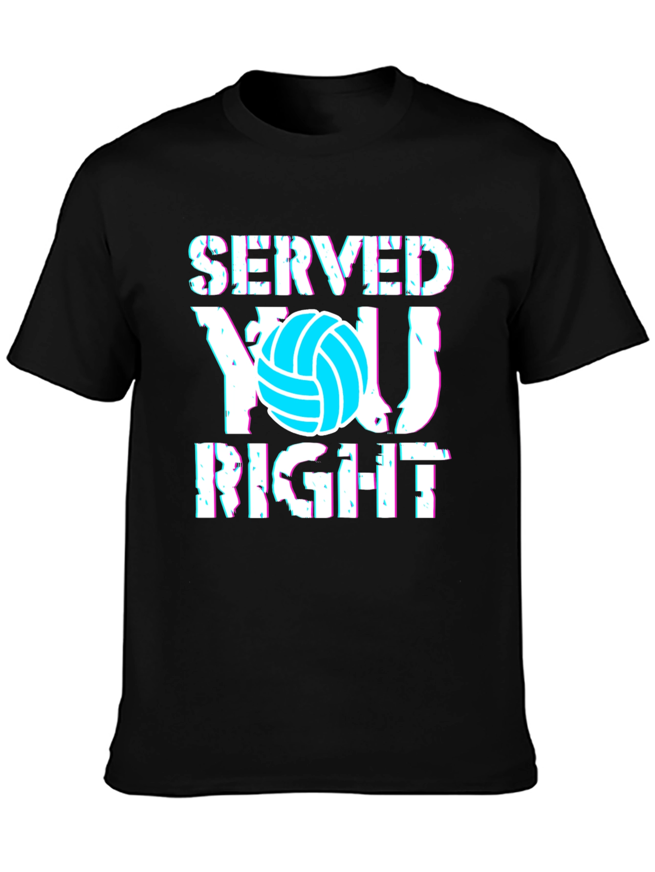Served You Right Volleyball Graphic Tee