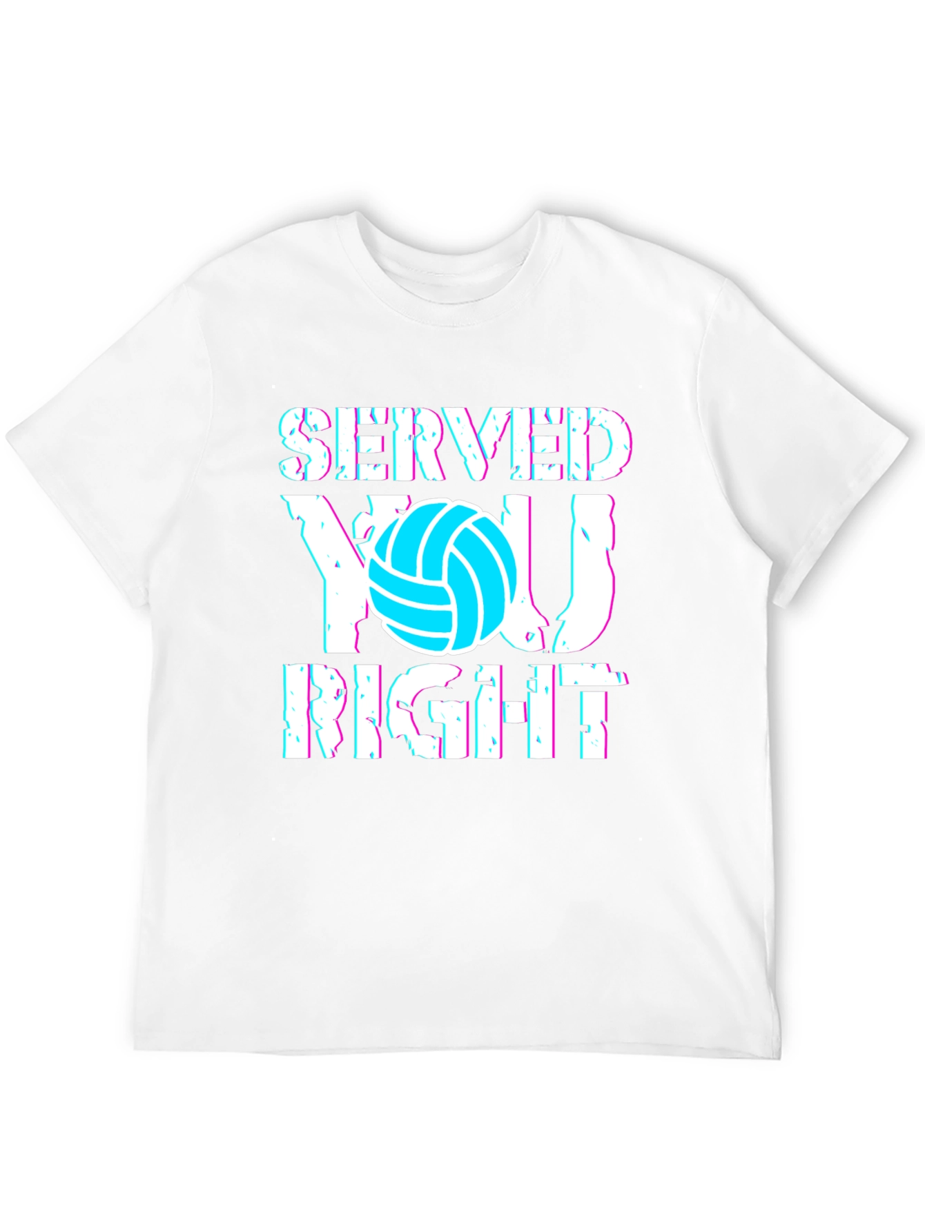 Served You Right Volleyball Graphic Tee