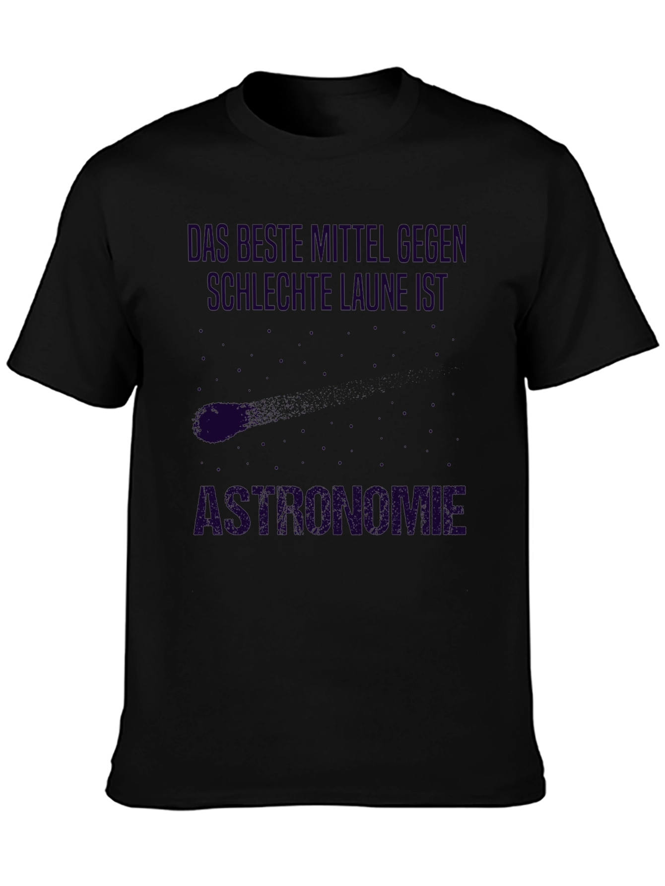 Astronomie T-Shirt Funny Astronomy Shirt German Text