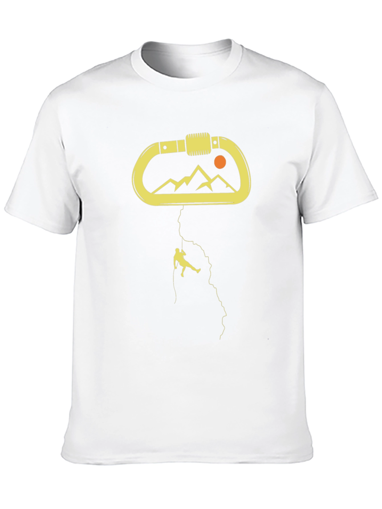 Climbing Carabiner Graphic T-Shirt