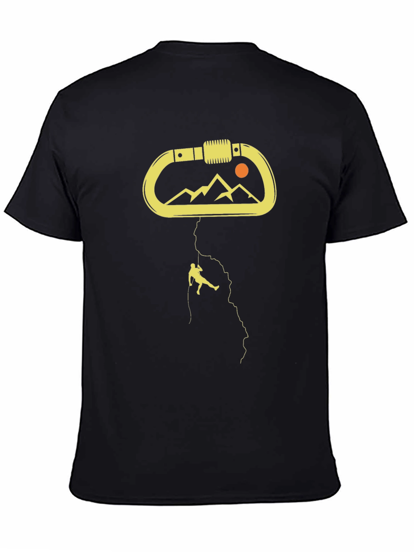 Climbing Carabiner Graphic T-Shirt