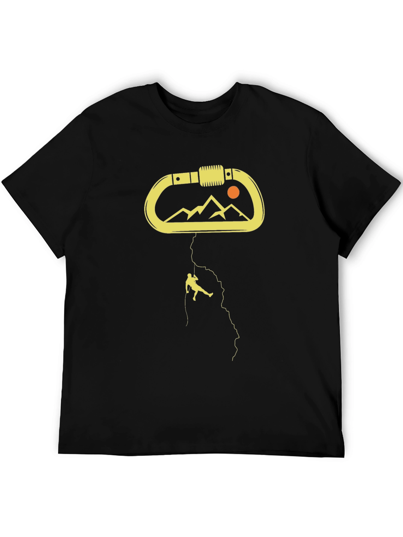 Climbing Carabiner Graphic T-Shirt