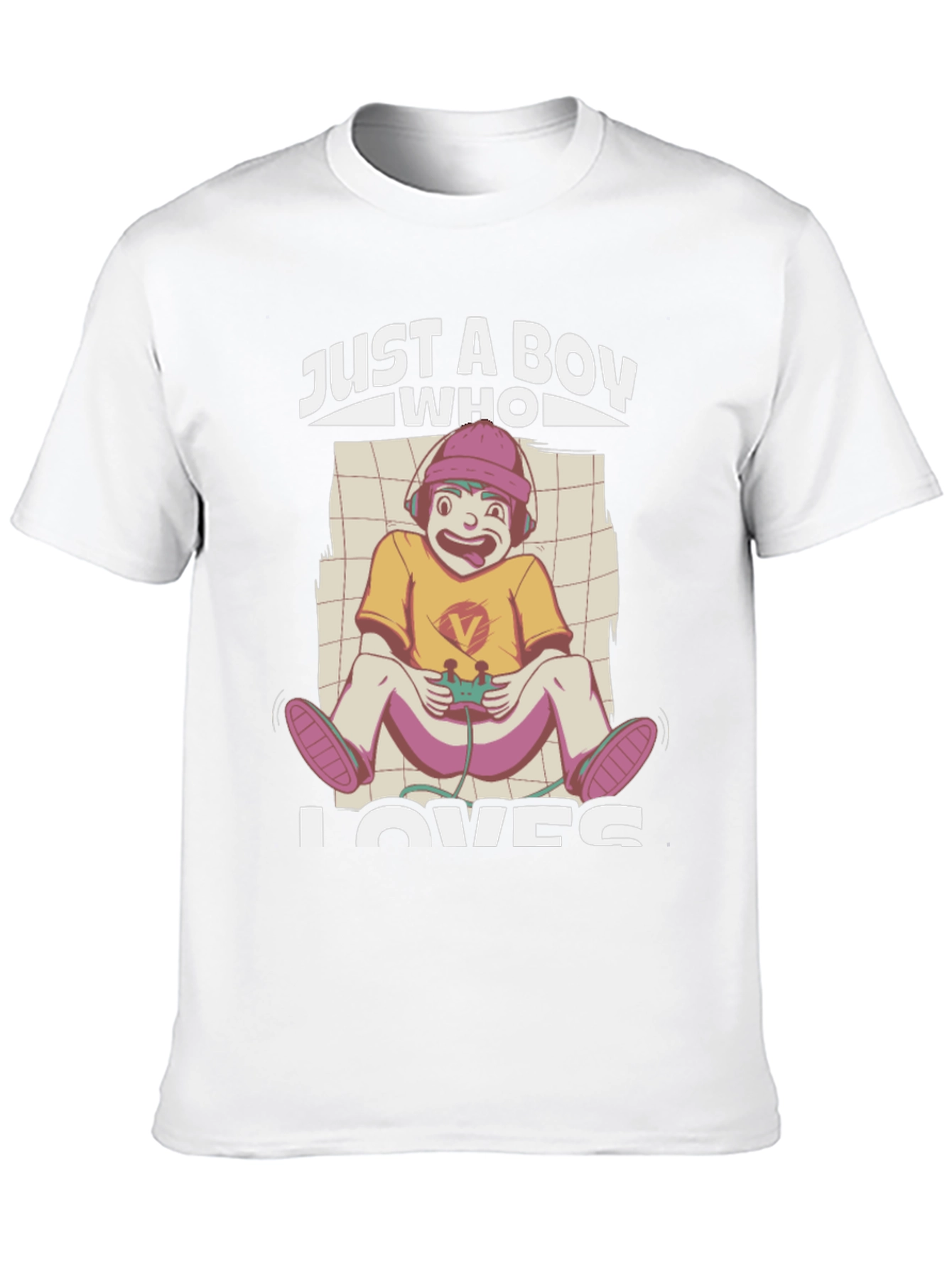 Just A Boy Who Loves Gaming T-Shirt