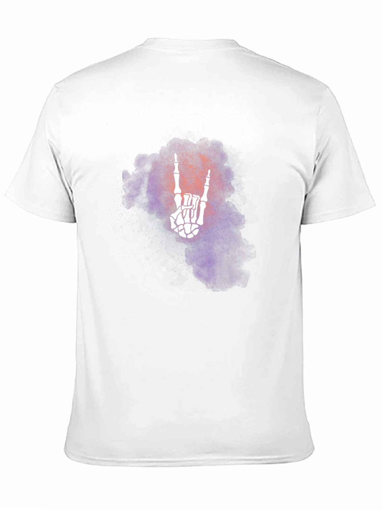 Rock On Skeleton Hand T-Shirt