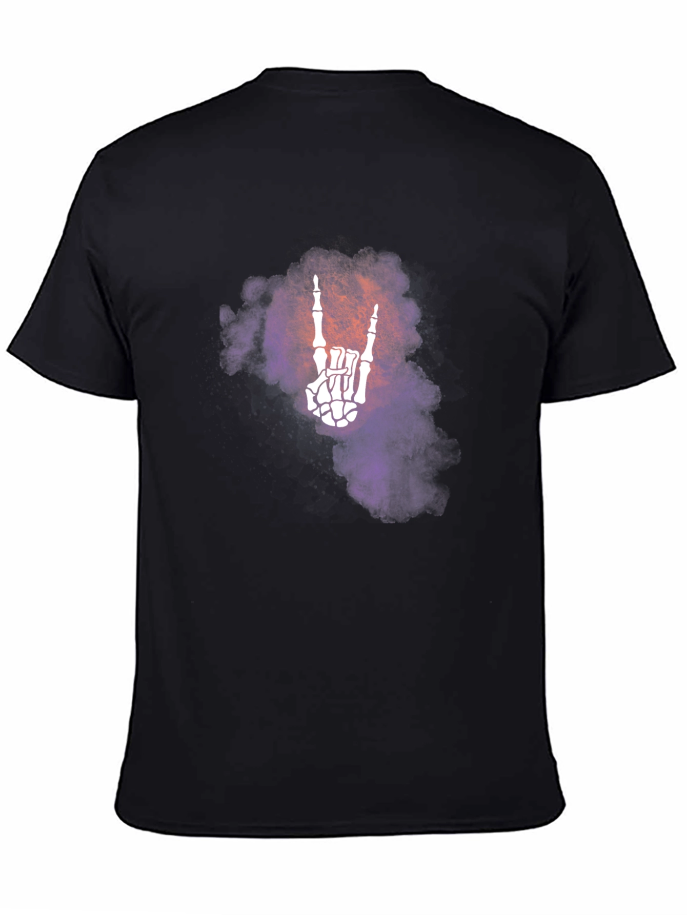 Rock On Skeleton Hand T-Shirt